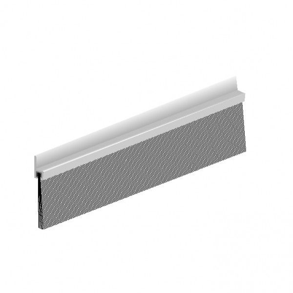 Ellen IBS60 Türbodendichtung 100cm 0308401, Lichtschutzstreifen, Rollenkante, Stilrand, Lamellenfilter, Sichtschutzfilter