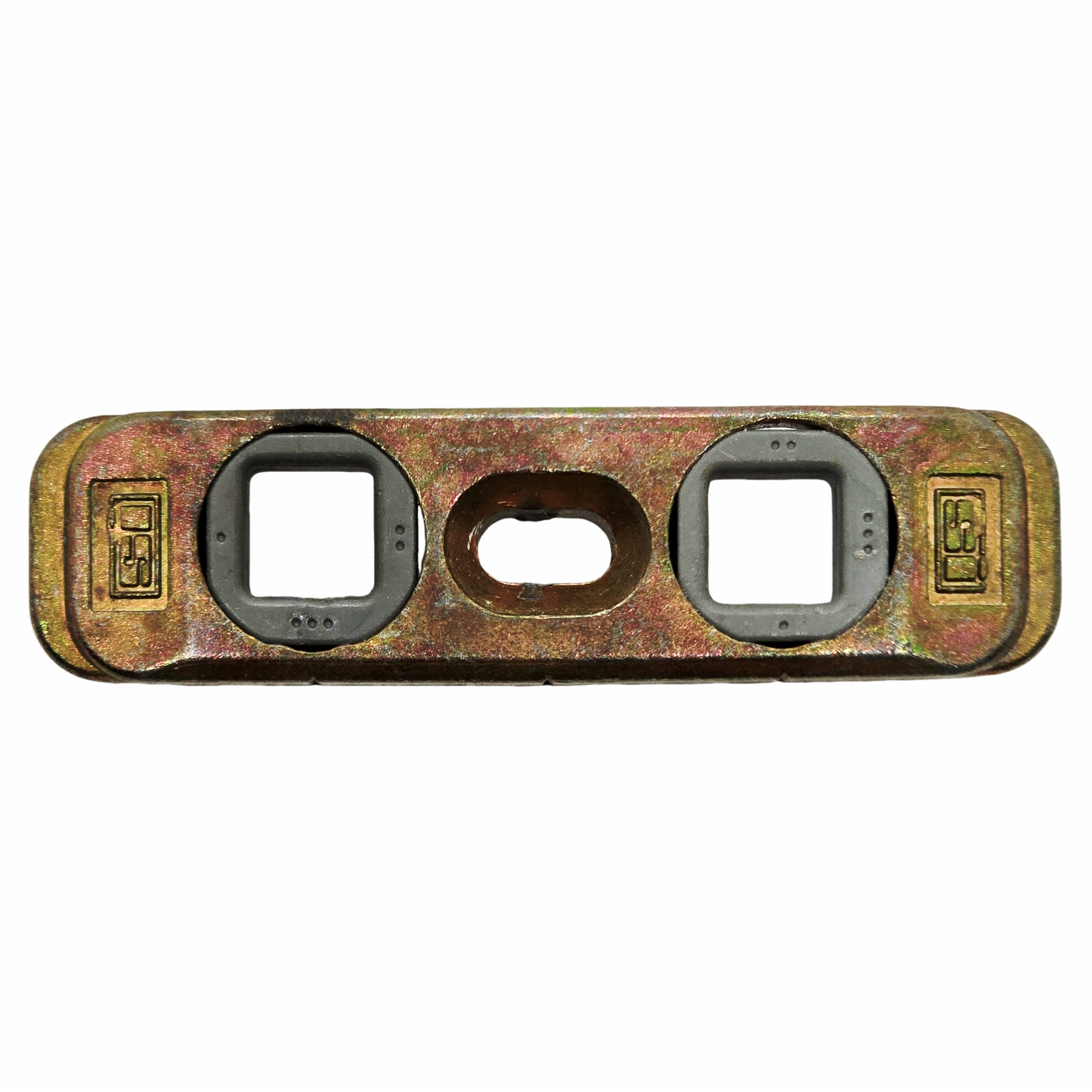 [BA] SI Siegenia Schließteil V A0800 verstellbar, level, metal, rust, hole, window