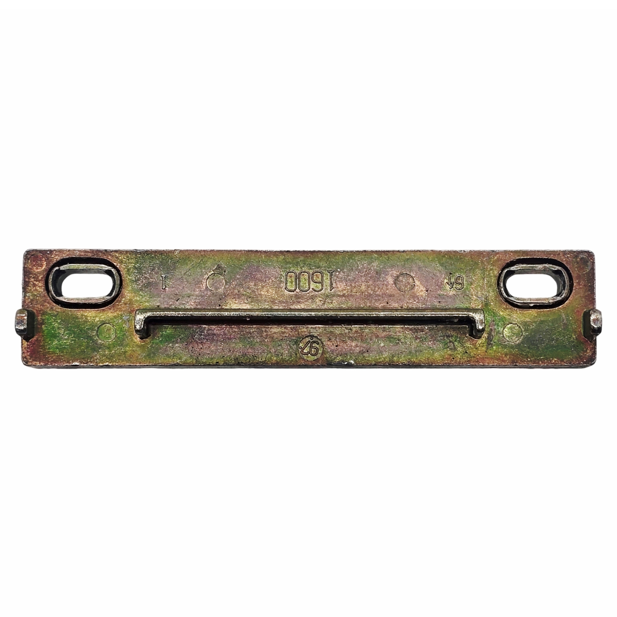 [BA] SI Siegenia Schnäpper Balkontürschnäpper A1600, Schiebetürverriegelung, Metallisch, Rostschutz, Schwenkplatte, Gussmaterial