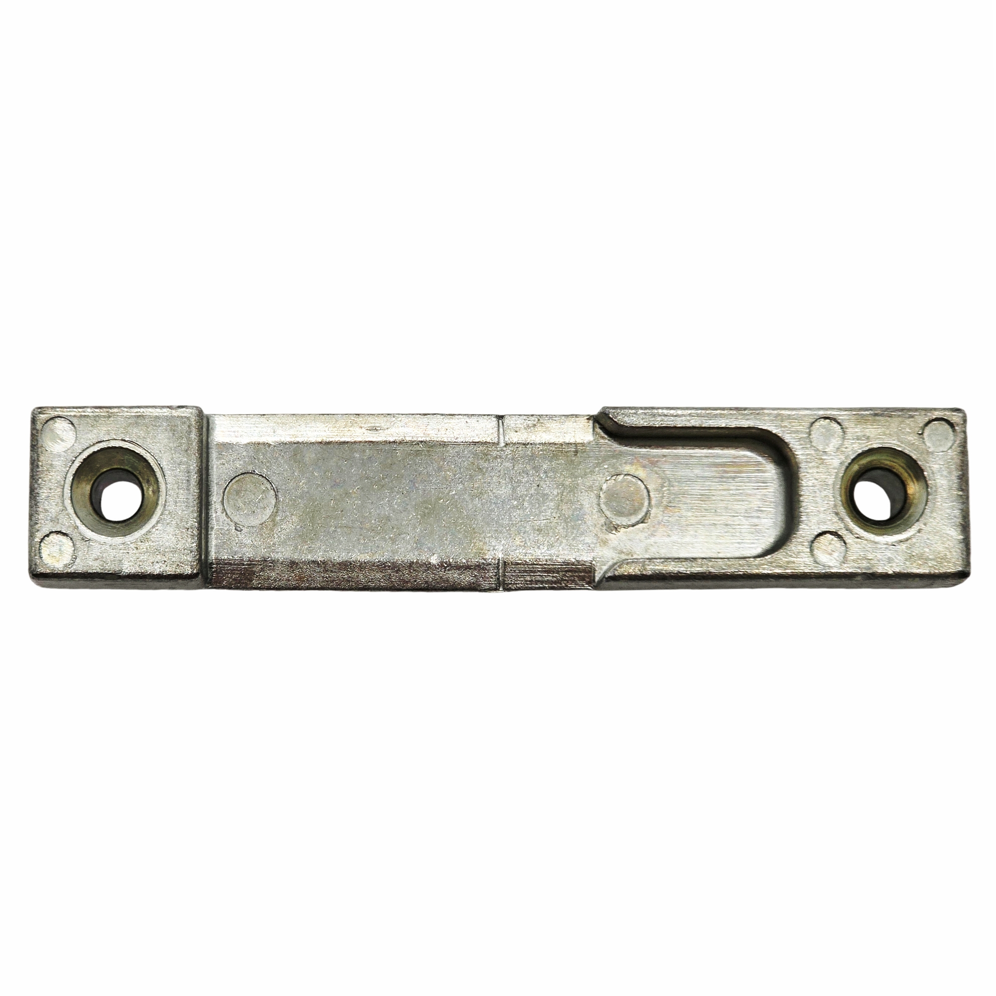 [BA] GU Schliessplatte UF8-962, Metallteil, Schwenkstange, Schiebeverschluss, Stahl, bearbeitet