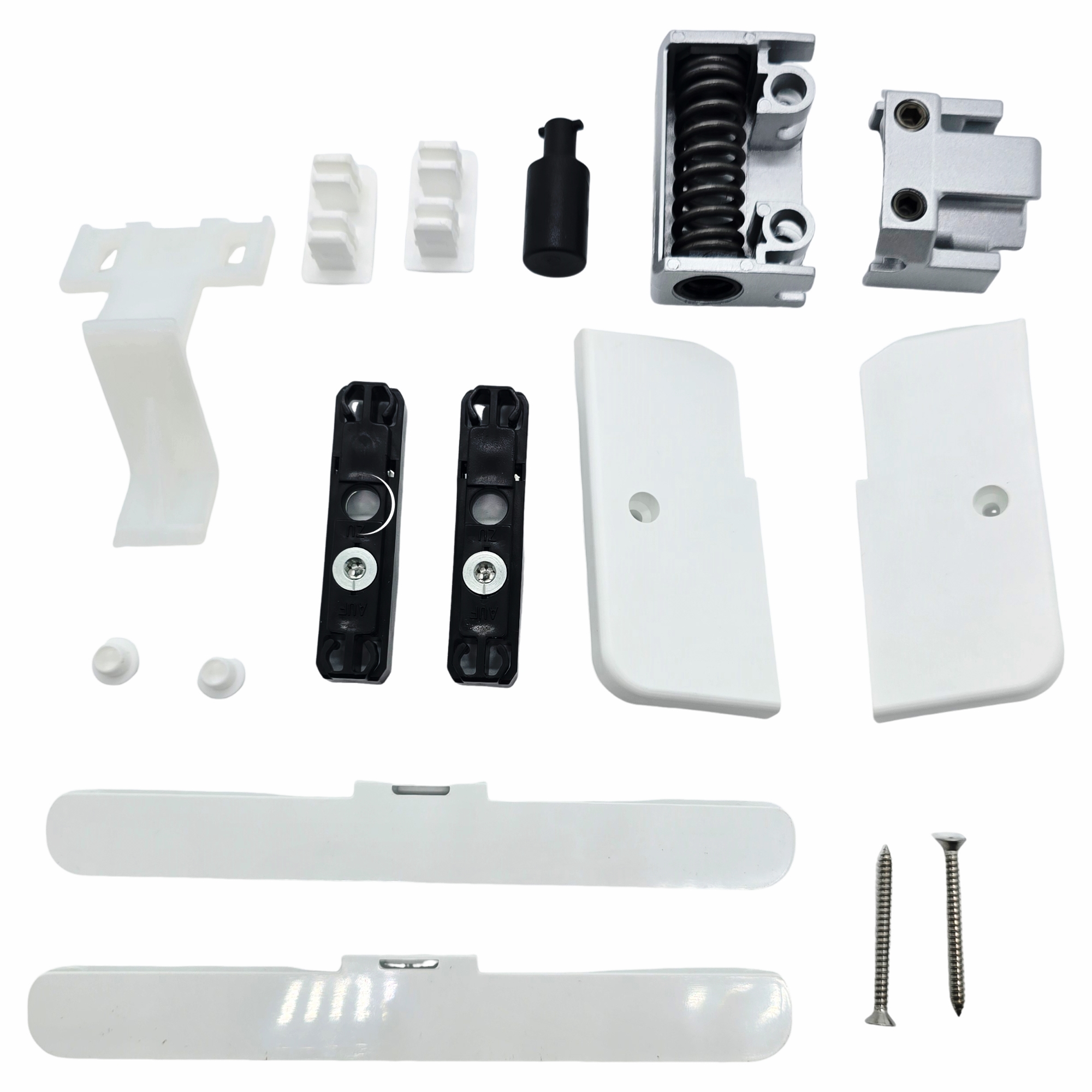 [BA] GU Karton Zubehör 968/200, weiß, K-15270-00-0-7, PVC, Scharnier, Türgriff, Haustürset, Montagekit