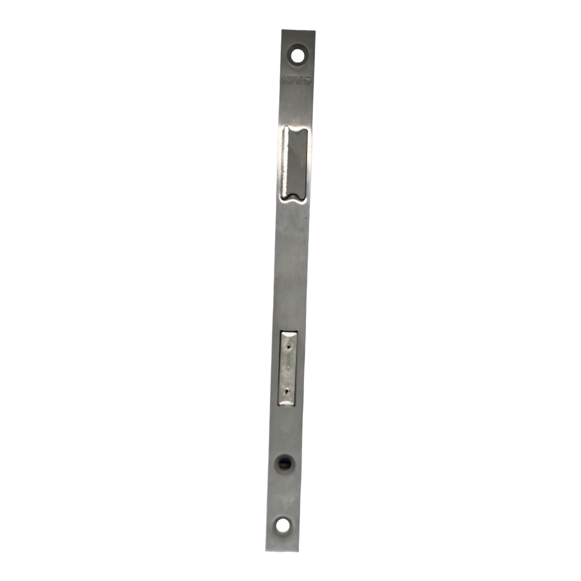 [EOL]KFV Rohrrahmenschloss 49N-PZW/35-20-K-31-B VK8 mm hell verzinkt, Metallstab, Türschloss, Riegel, Locking plate, Schlossbestandteil