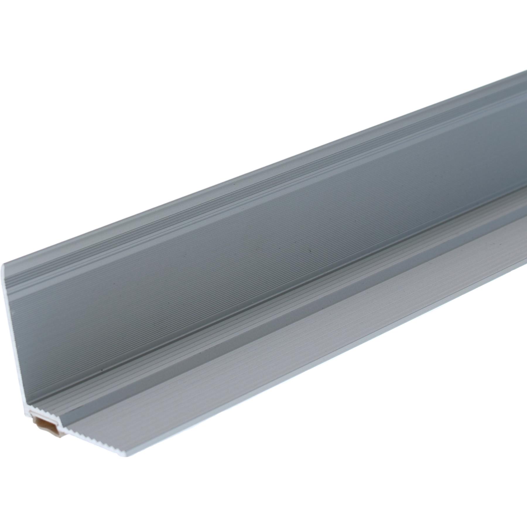 Ellen Renovierungsdichtung Türdichtung ARP 45 Schiene aus Aluminium silber eloxiert 100cm, Gebäude, Haus, Wohnen, Dach, Dachrinne