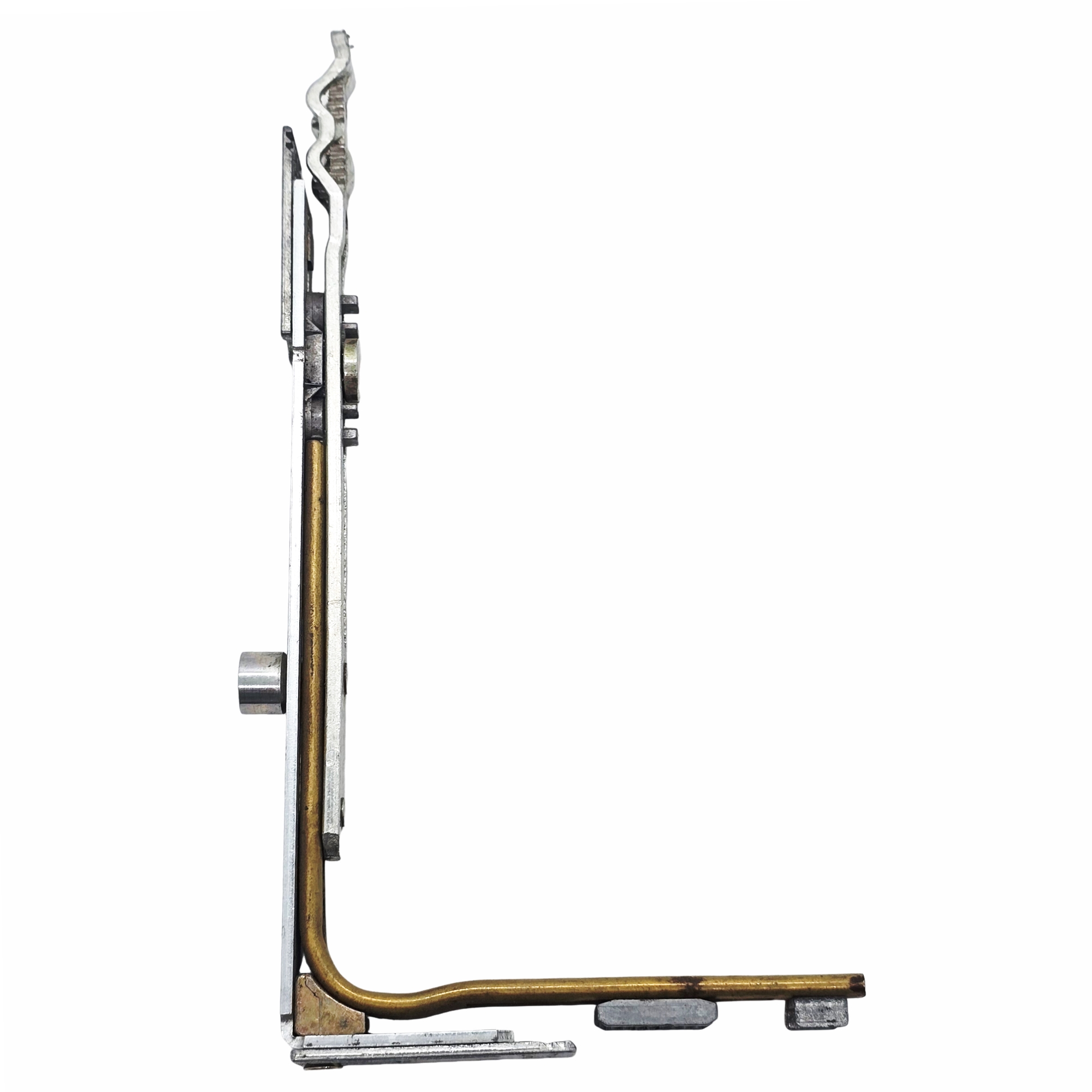 [BA] Aubi Eckumlenkung UK, Altteil, hardware, metall, schiene, rohr, l-form