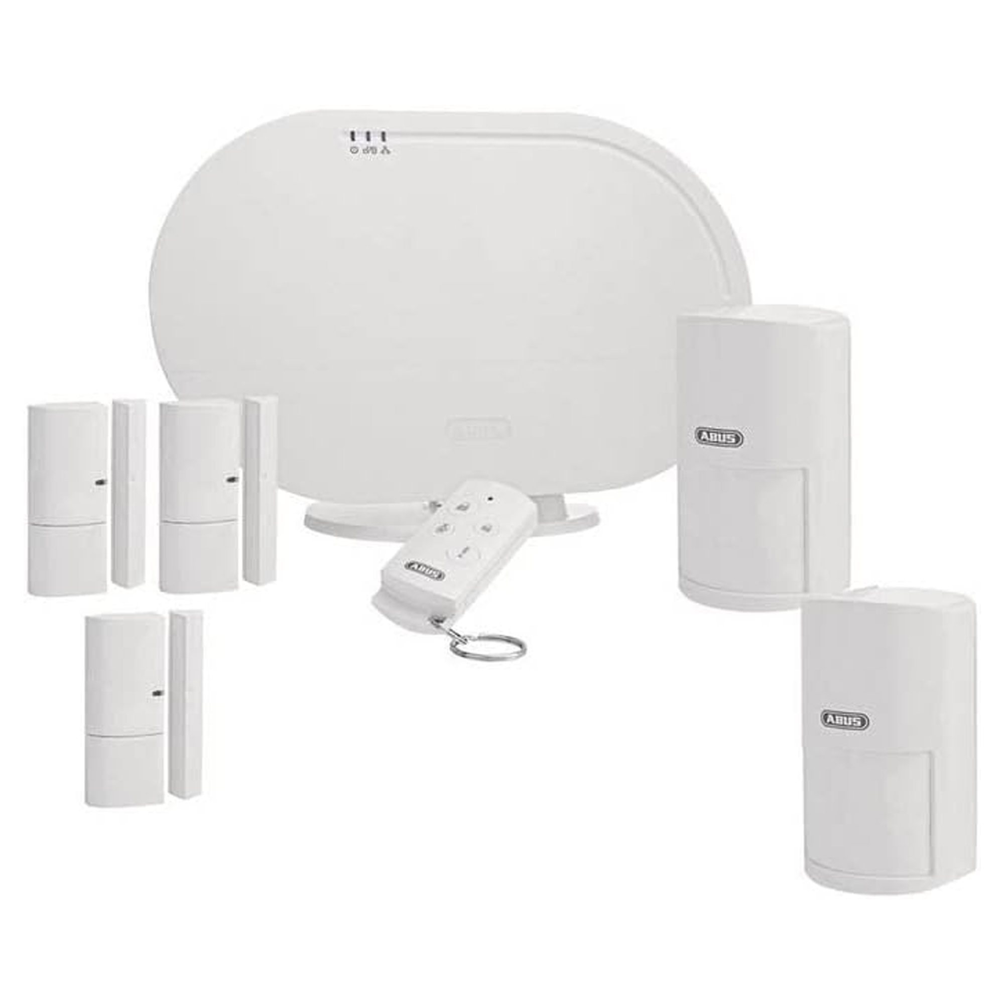 ABUS FUAA35220A Smartvest Premiumset, alarmanlage, bewegungsmelder, draußen, funk, kabellos