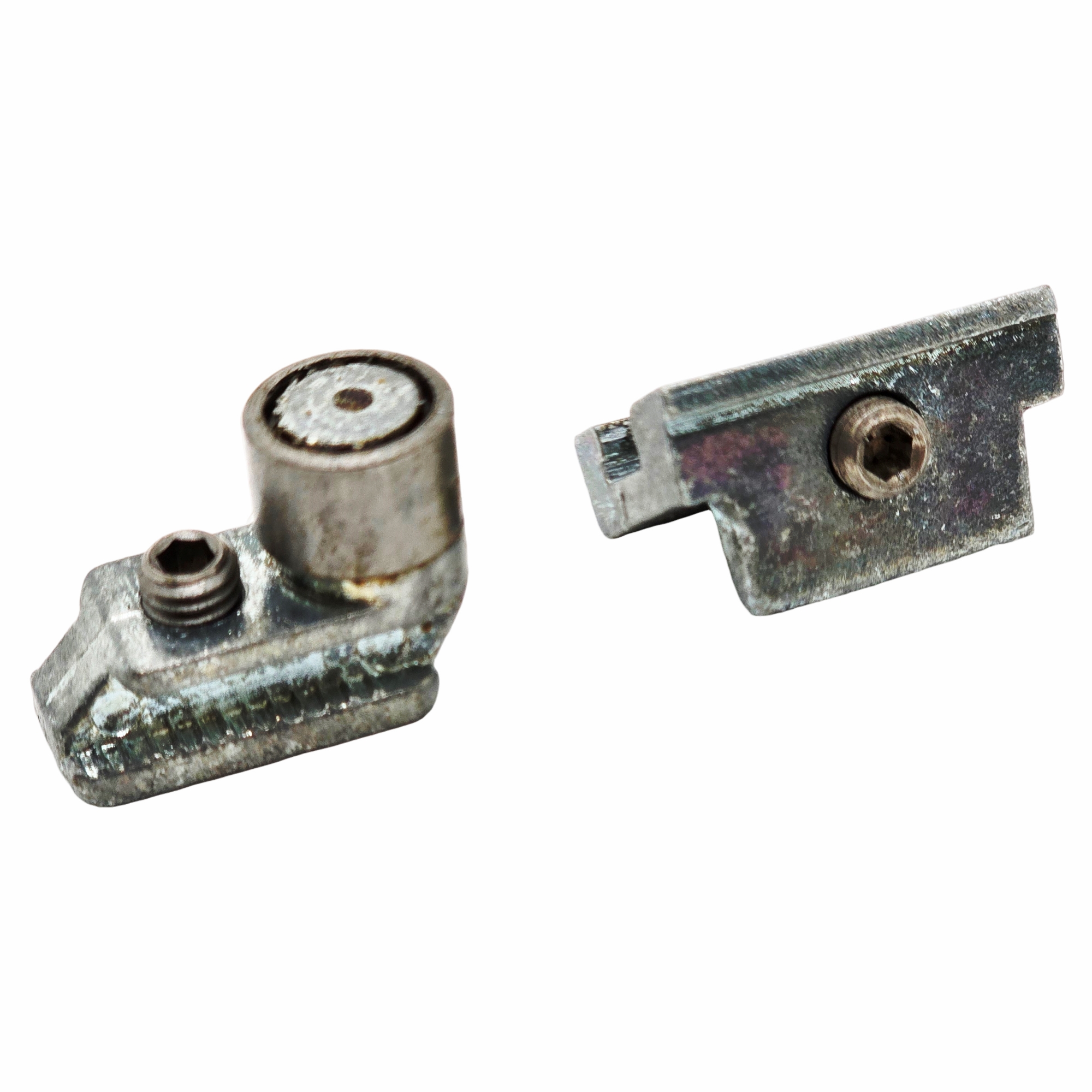 Hueck Hartmann Verriegelung E 2803, schraubensicherung, klemmstück, metall, verzinkt, kleinteil