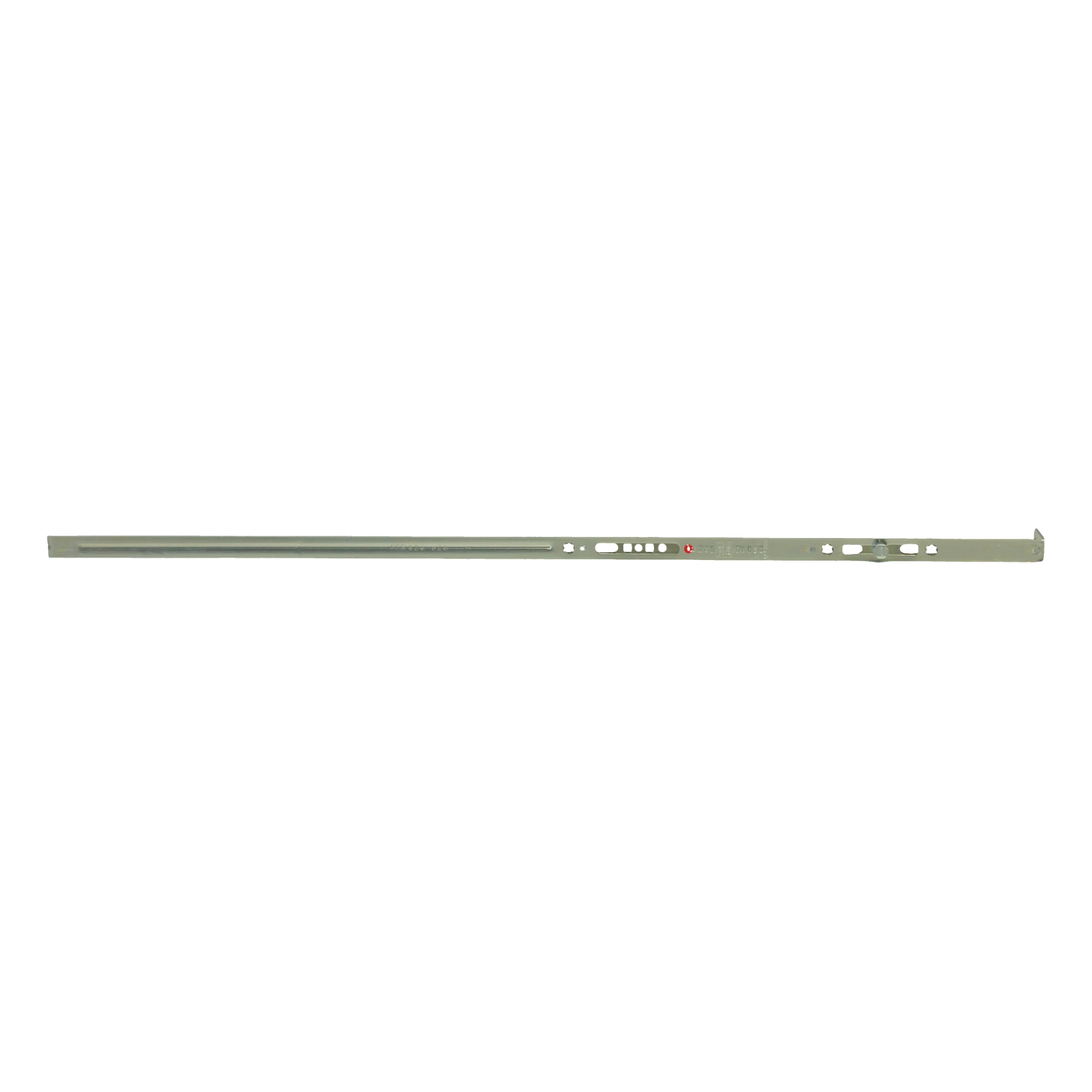 AUBI DV 852 Drehverschluß TS, Schubladenschiene, Korpusführung, Metallschiene, Durchmesser, Montageschiene