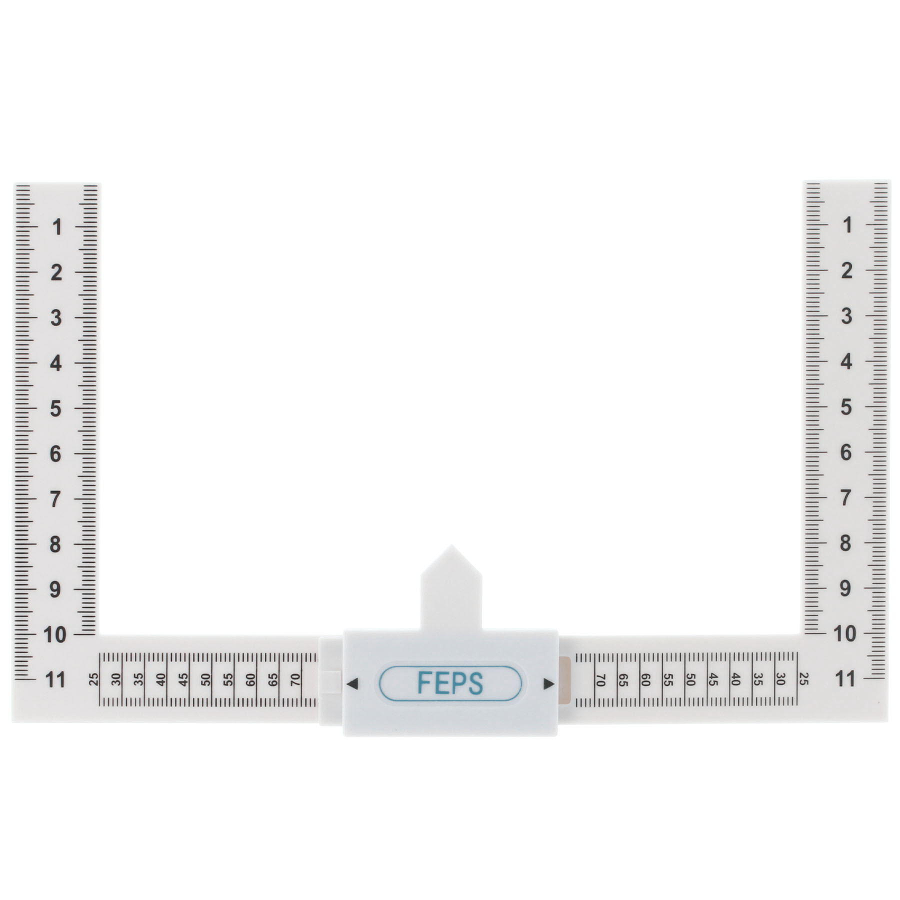 FEPS Zylindermesslehre FE-ML001 Kunststoff weiß, Diagramm, Handlung
