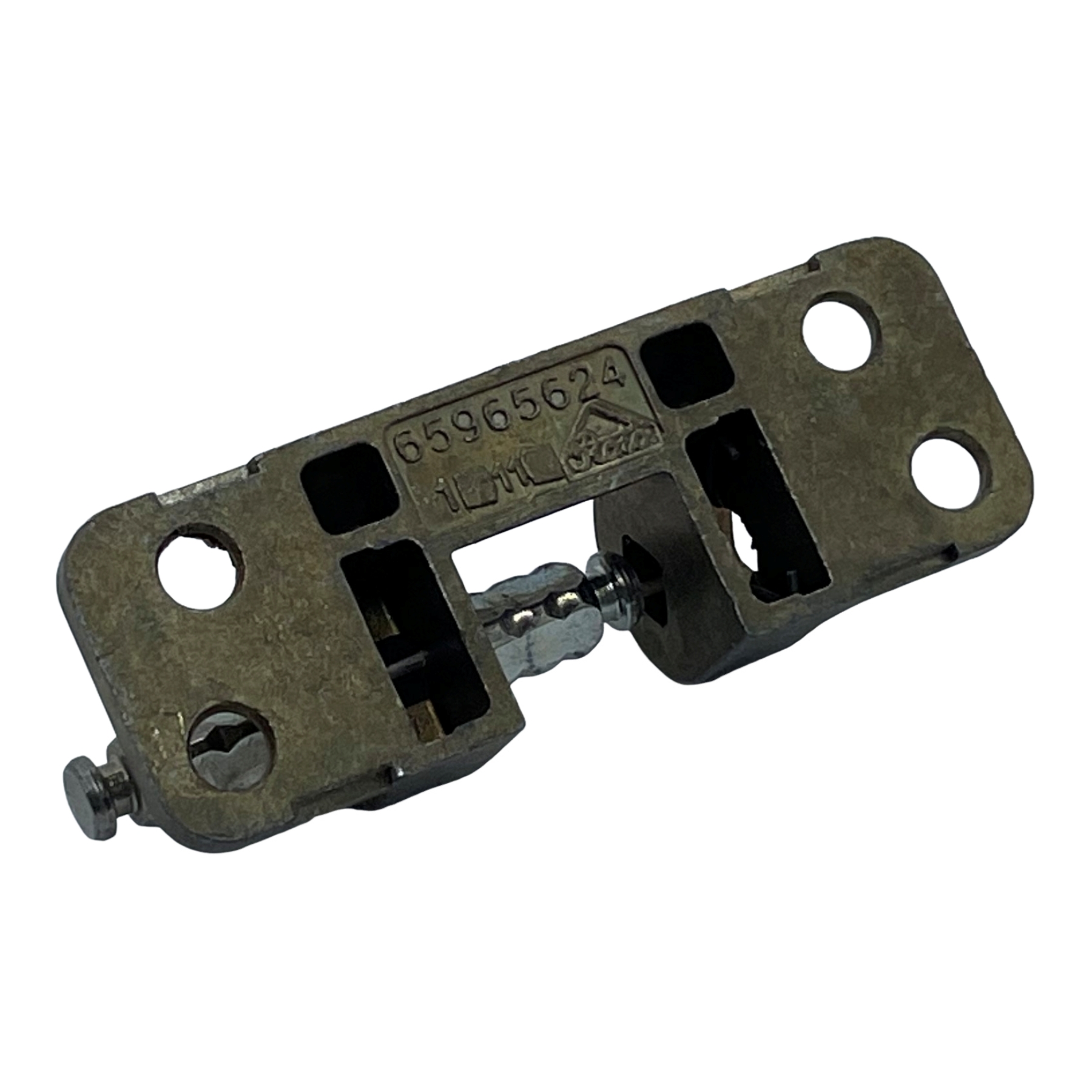 [BA] Roto Scherenlager 6596562400 57 x 20 mm Stift 36 mm, metallhalter, elektronisches bauteil, montagehalter, nutenslot, schrauben enthalten