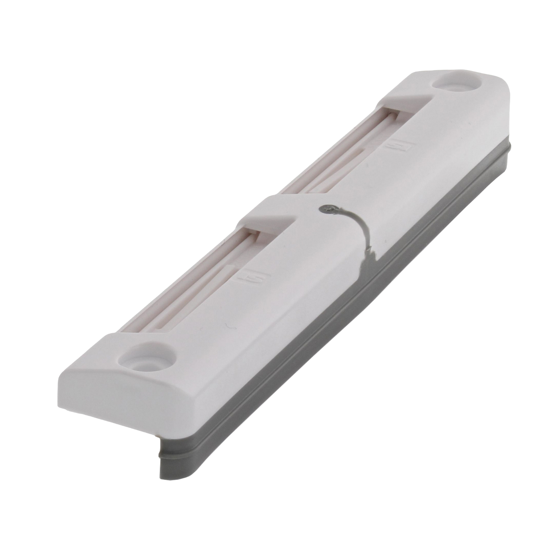 Siegenia Aeromat mini Falzlüfter Standard (Karton a 25), Papierschneidemaschine, Klingenschutz, Schiebesguide, Kunststoffgehäuse, Graukante