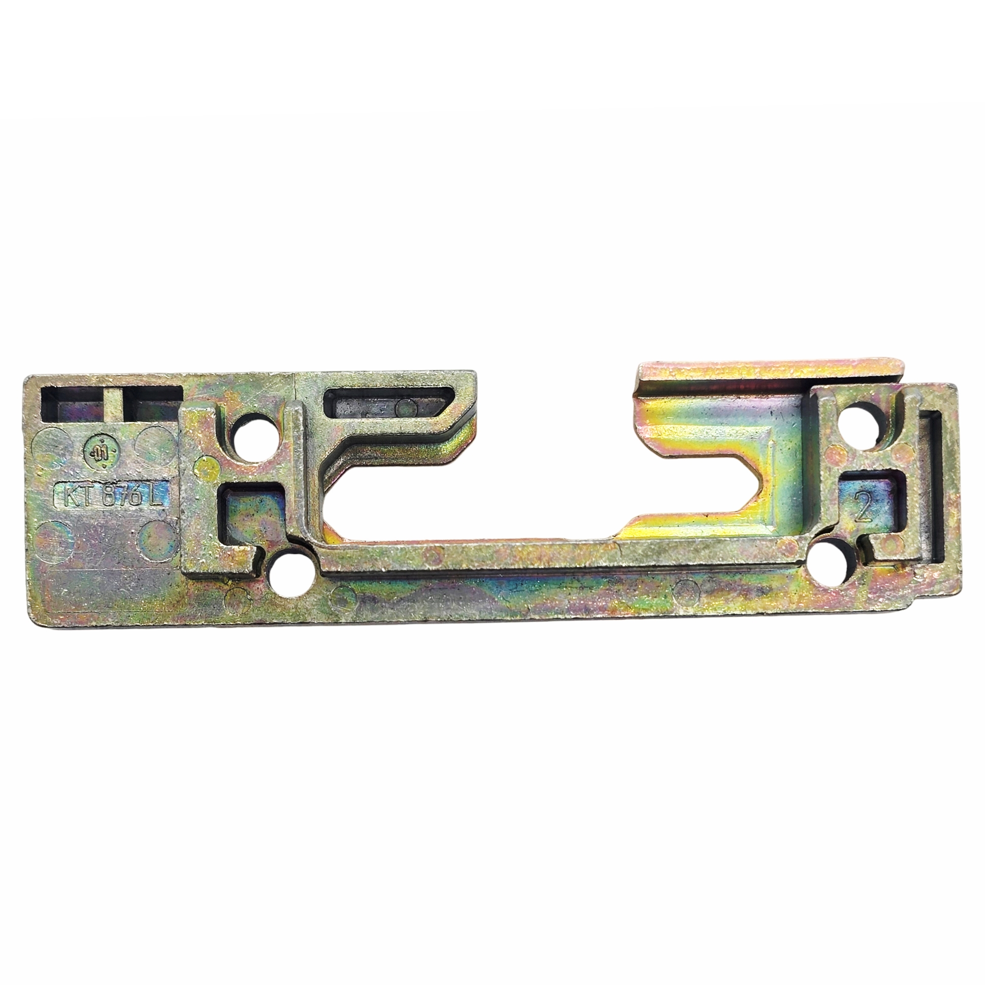 [BA] Aubi Kippteil KT876L, Links, Metallteil, Kartusche, Laufschacht, gestempelt, regenbogenfarben