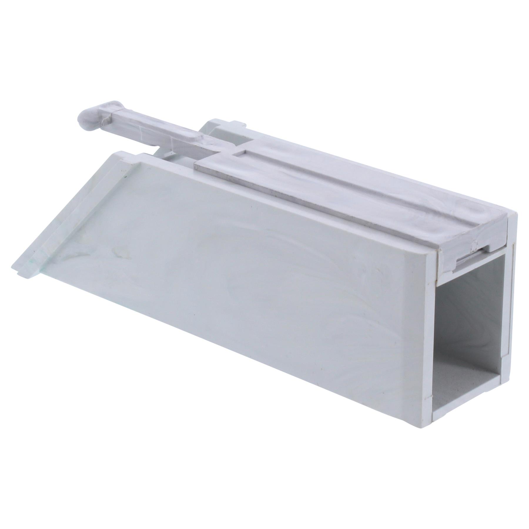 greenteQ Schweißeckverbinder Standard 49 x 40 x 2 mm 9999903955, white, plastic, drawer, slide, cabinet