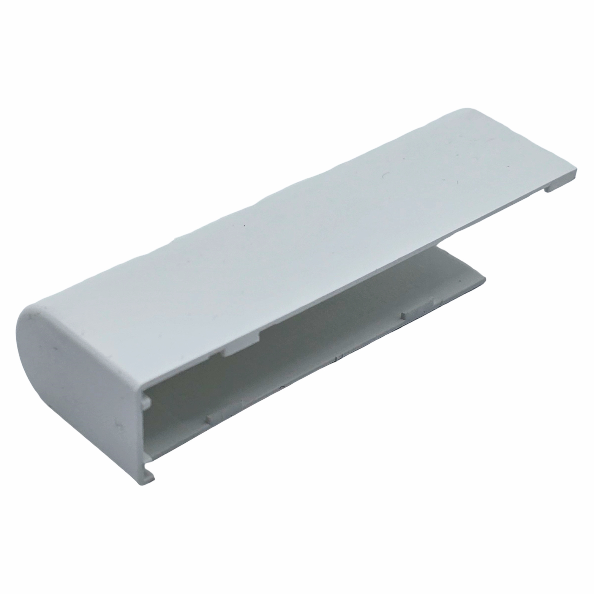[BA] GU Abdeckkappe  9-32870-16-R-7 weiß, Wandhalter, Wandhalterung, PVC-weiß, Kabelkanal, Halterung