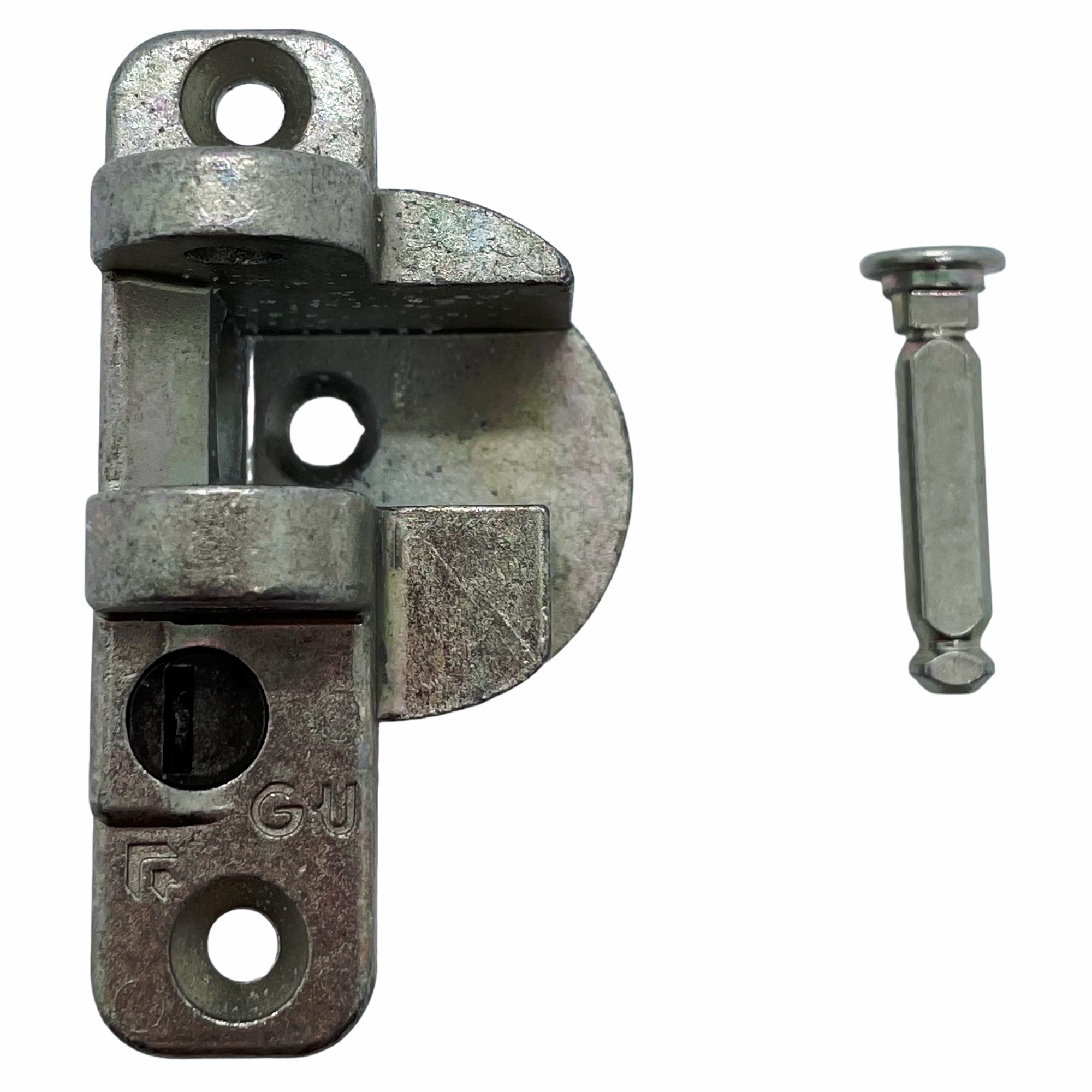 GU Scherenlager UNI-JET M20 links 6-28020, Türschloss, Riegel, Schutzschloss, Metall, Schraubenteil