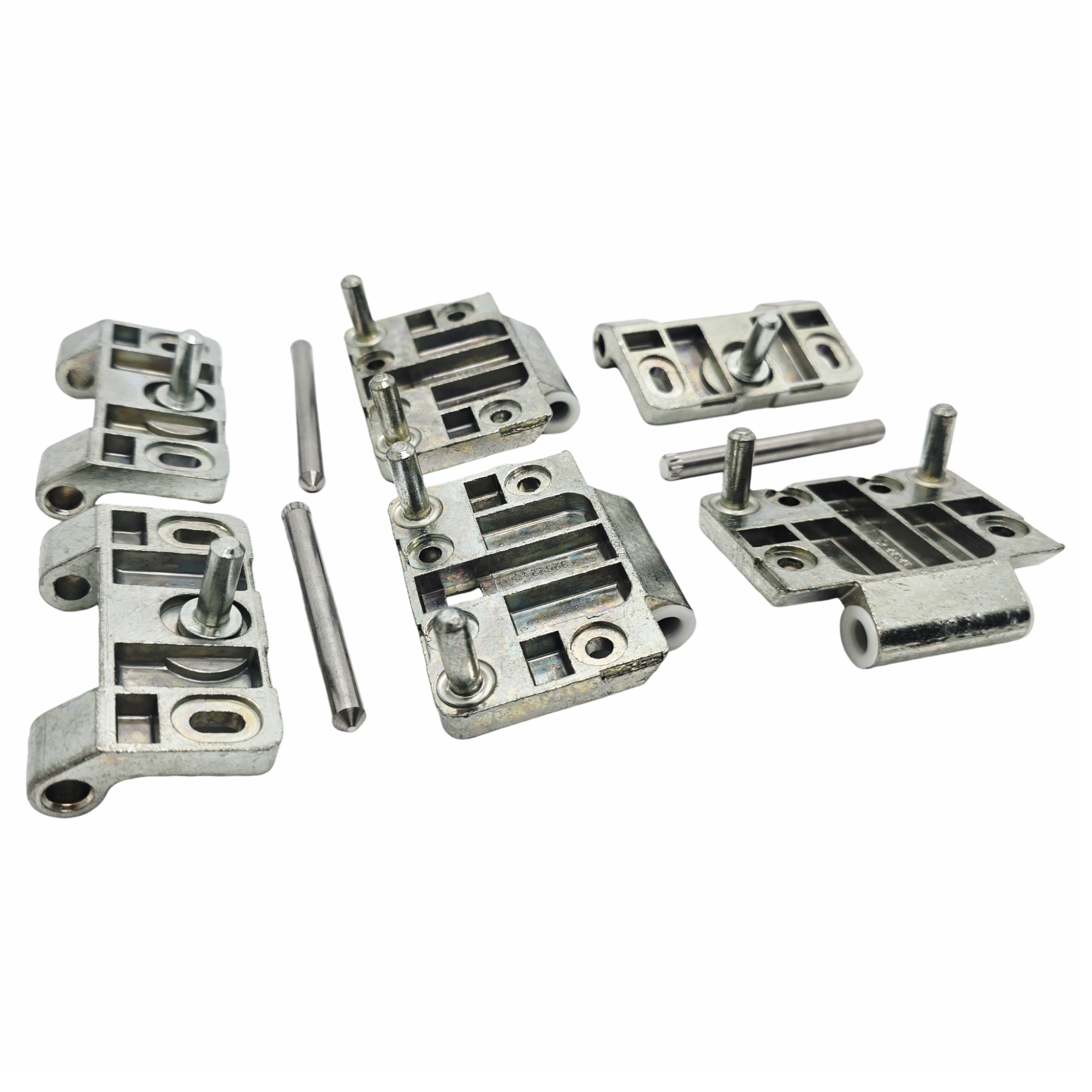 [BA] GU Karton Gelenkband 25/45 silber, mechanischer Scharnier, Metall-Scharnier, Drehscharnier, Scharnier aus Metall, Metall-Hardware