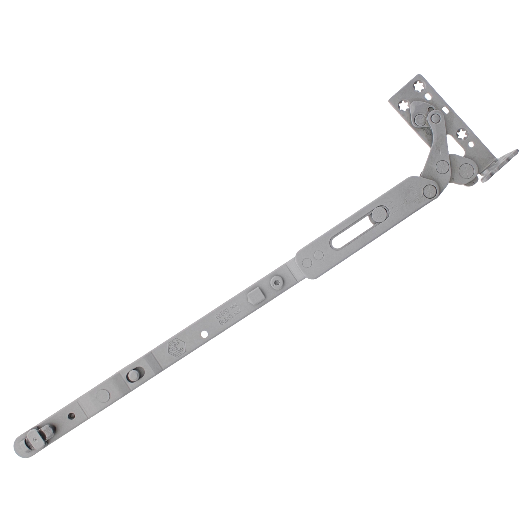 Maco DK Scherenarm mit Lager Multi Power 600/800 PVC FT30 13V links FFb 370-800 Tricoat, Klinge, Rasiermesser, Waffe