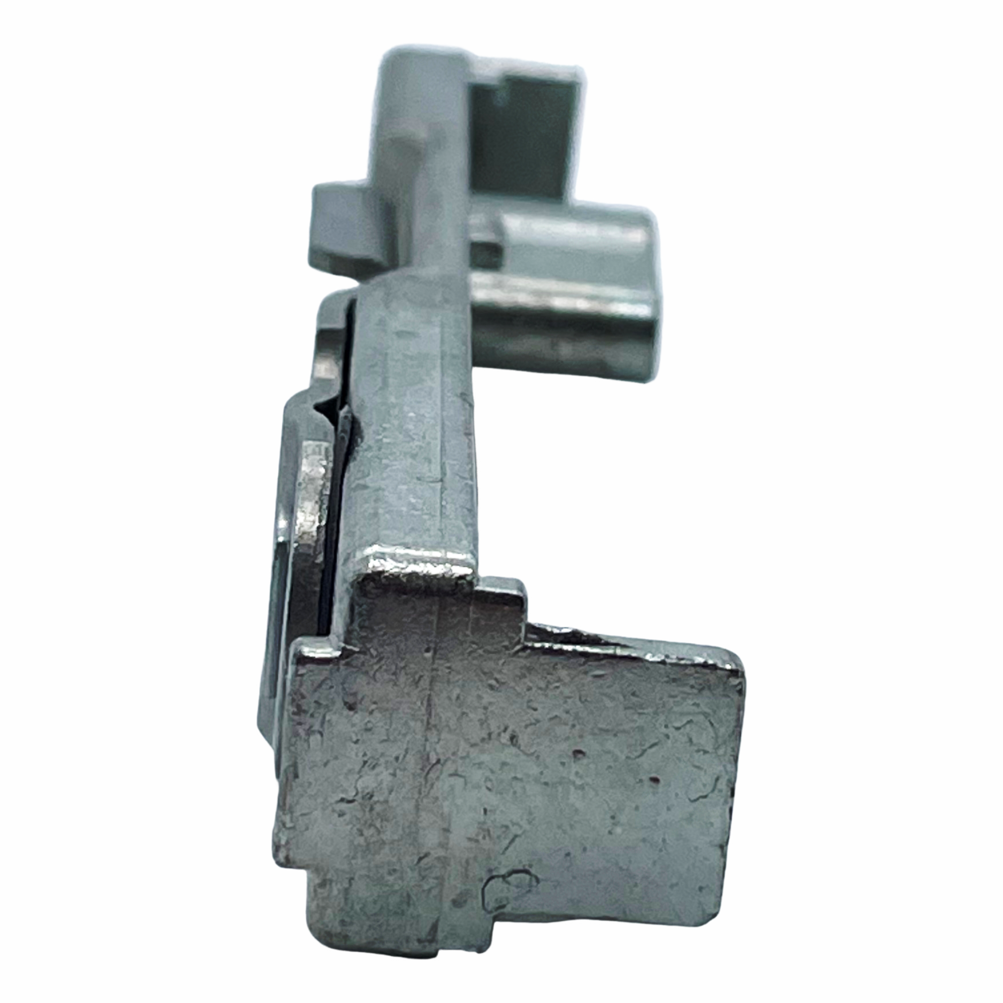 Roto NT Kantenriegel Beschlagsaufnahmenut, Metallteil, Grau, maschinenbearbeitet, Klemme, Industriekomponente
