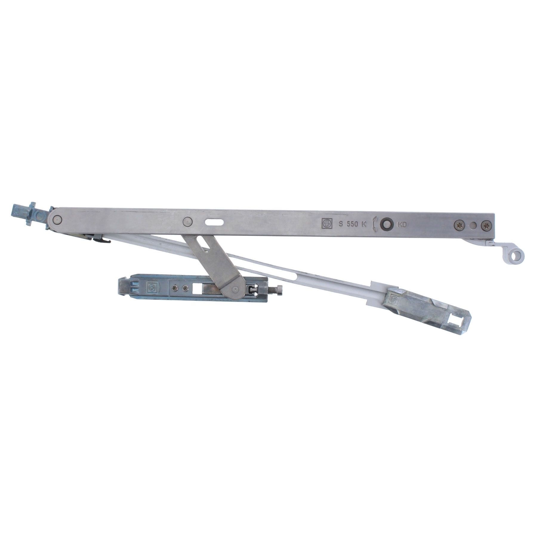 WSS Schere S550K S550KD K 365 mm re/li verwendbar silber 001001003015006, Kabelzug, Schienenführungsachse, Metall, Linearführung, Zugmechanismus