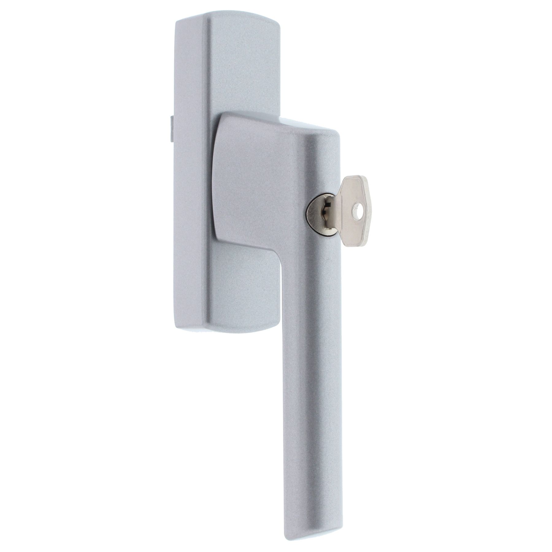 Siegenia Getriebegriff Si-line ALU abschließbar LM 4200 LM 3200 Silber, Fenstergriff, Lock, Metall, Kunststoff, Griff