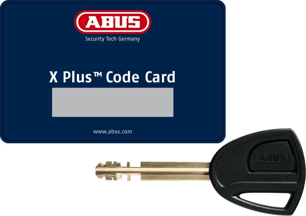 ABUS Bügelschloss Fahrradschloss GRANIT X Plus 540/160HB230+USH540, Schlüssel