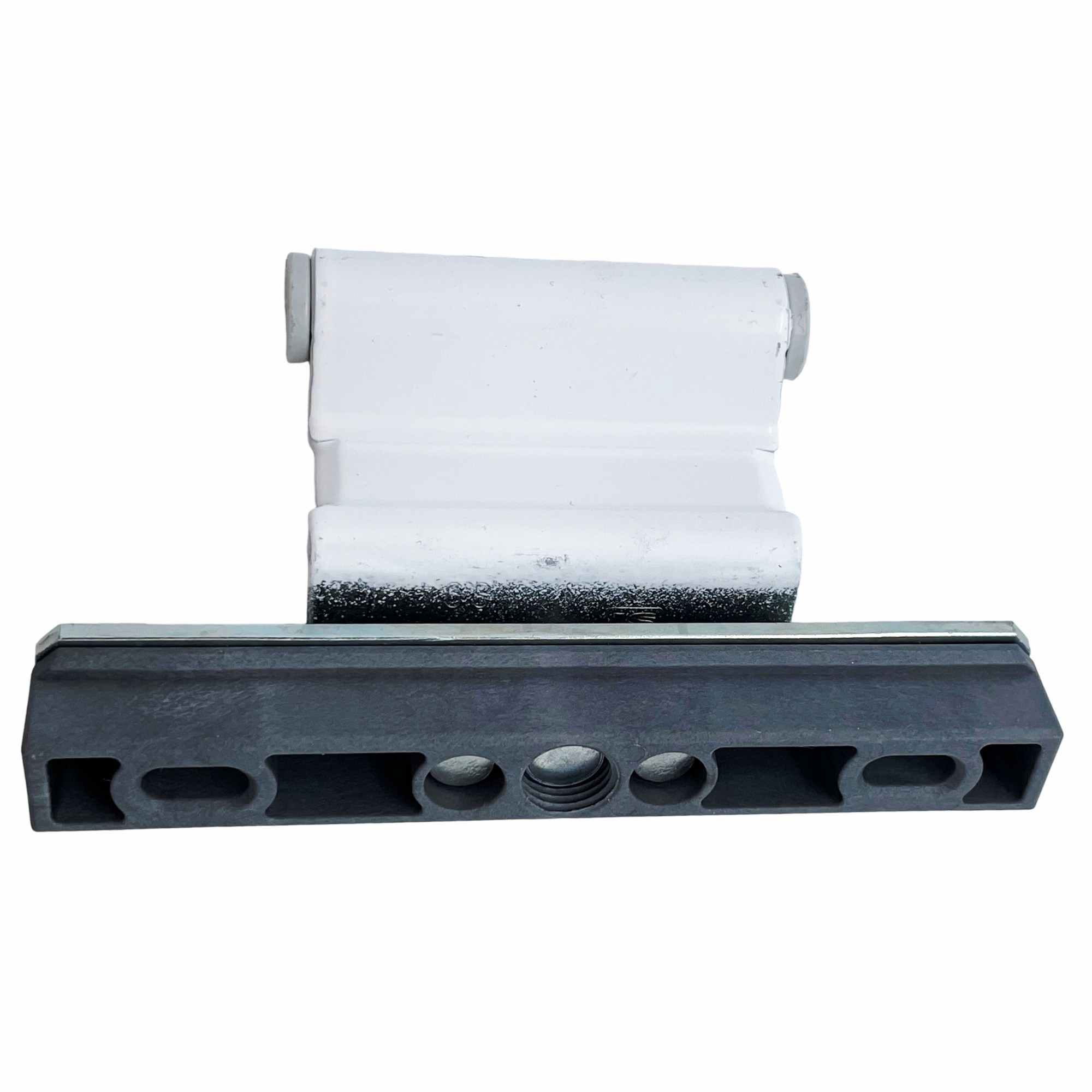 [DS] Siegenia Kippflügelband KF 12/20-13 RAL 9016 weiß TBKF6050-104053, Halterung, Schiene, Aluminium, Schiene mit Kunststoffrolle, T-Track