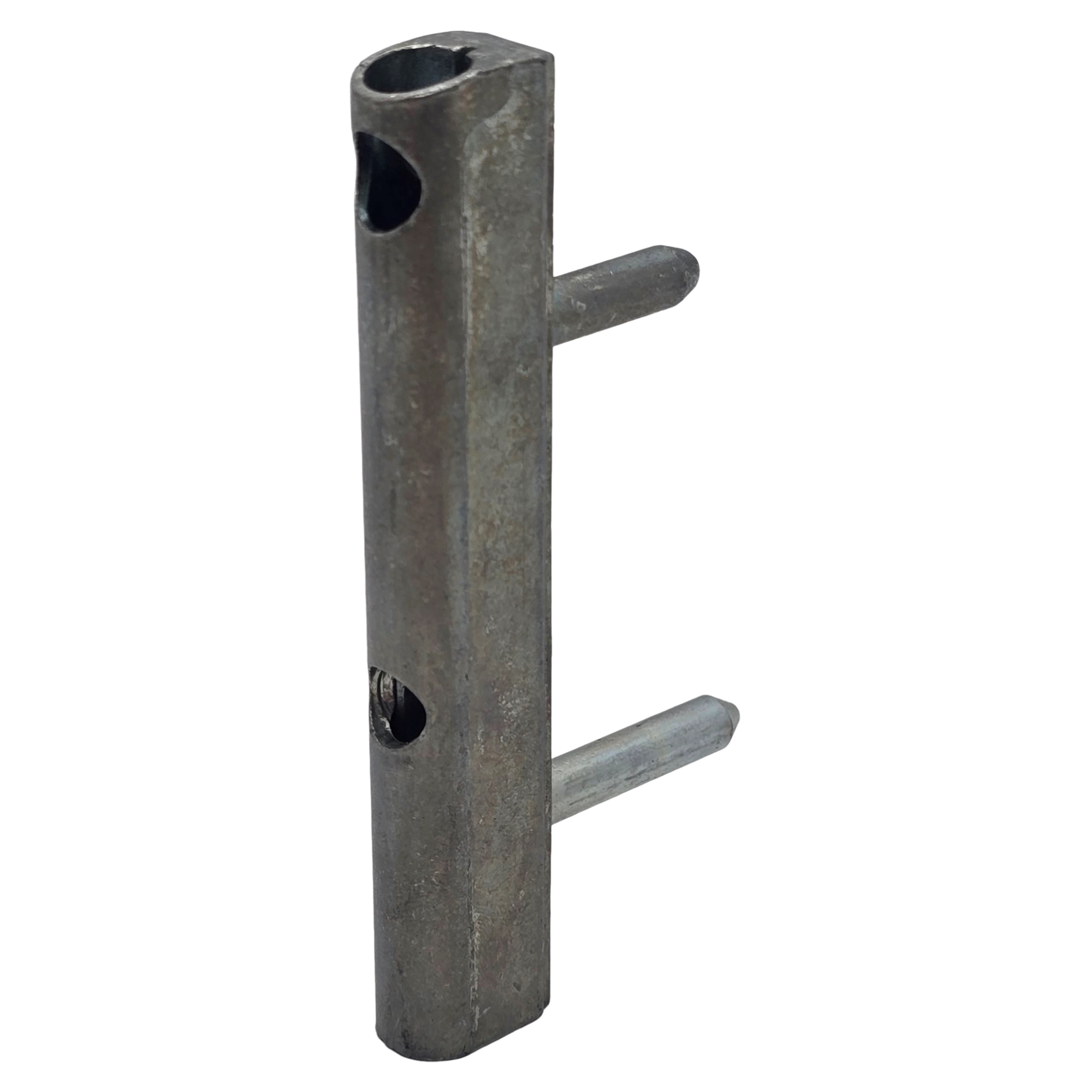 [BA] Winkhaus Fenster Flügellager Lager 120 kg - 92mm lang, Halterung, Metallteil, Lagerbolzen, Bohrung, Rostiges Metall