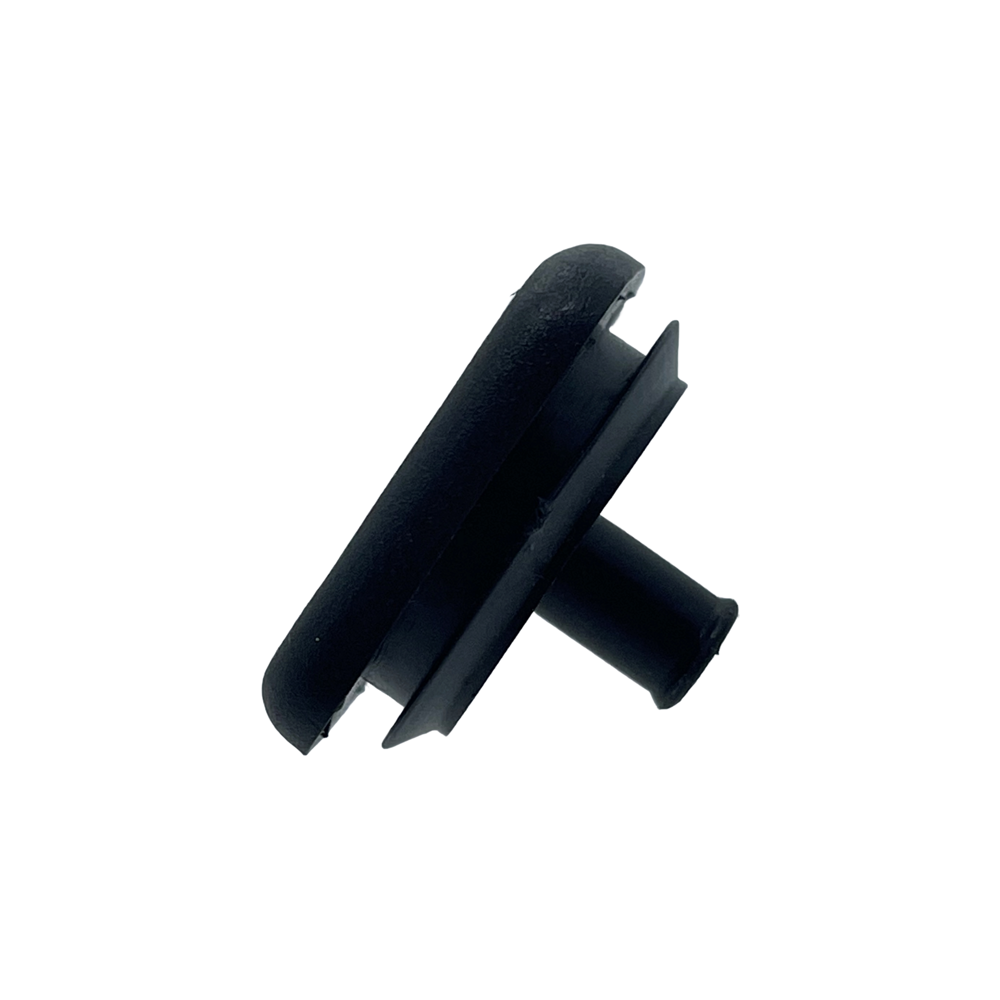 [BA] Dr. Hahn Türband 3 Bandkappe 28x28 mm unten schwarz, grommet, clip, nylon, schwarz, befestigung