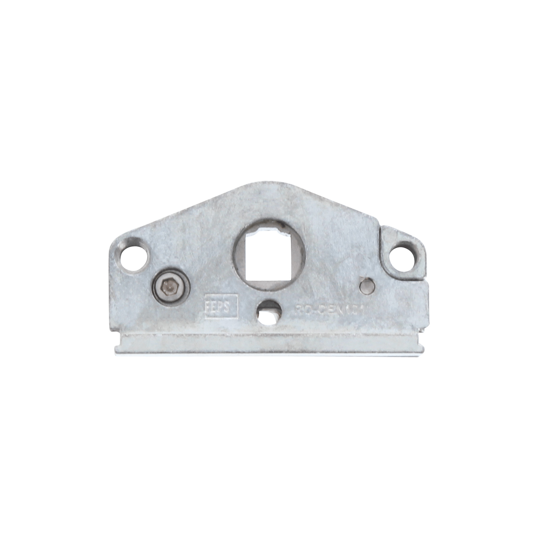 FEPS Gear Getriebegehäuse RO-CEN101 inkl. Zahnrad für Fenstergetriebe der Marke Roto Serie Centro D14,5, metallhalter, montage-bau, schraubengebohr, blechträger, teil-Montage