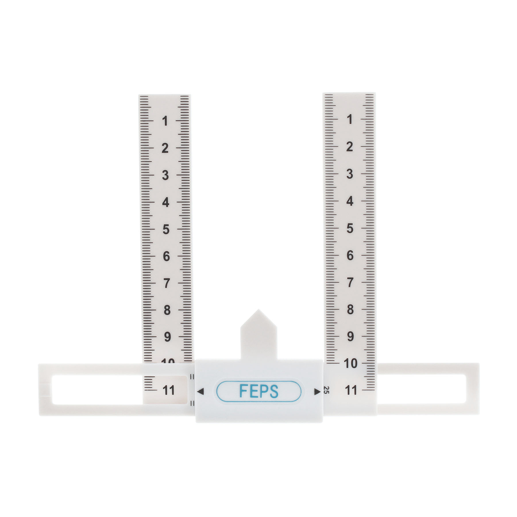 FEPS Tool Zylinder-Messlehre FE-ML001 Kunststoff weiß, Diagramm, Handlung, Messungen, Diagramm, Handlung, Messungen