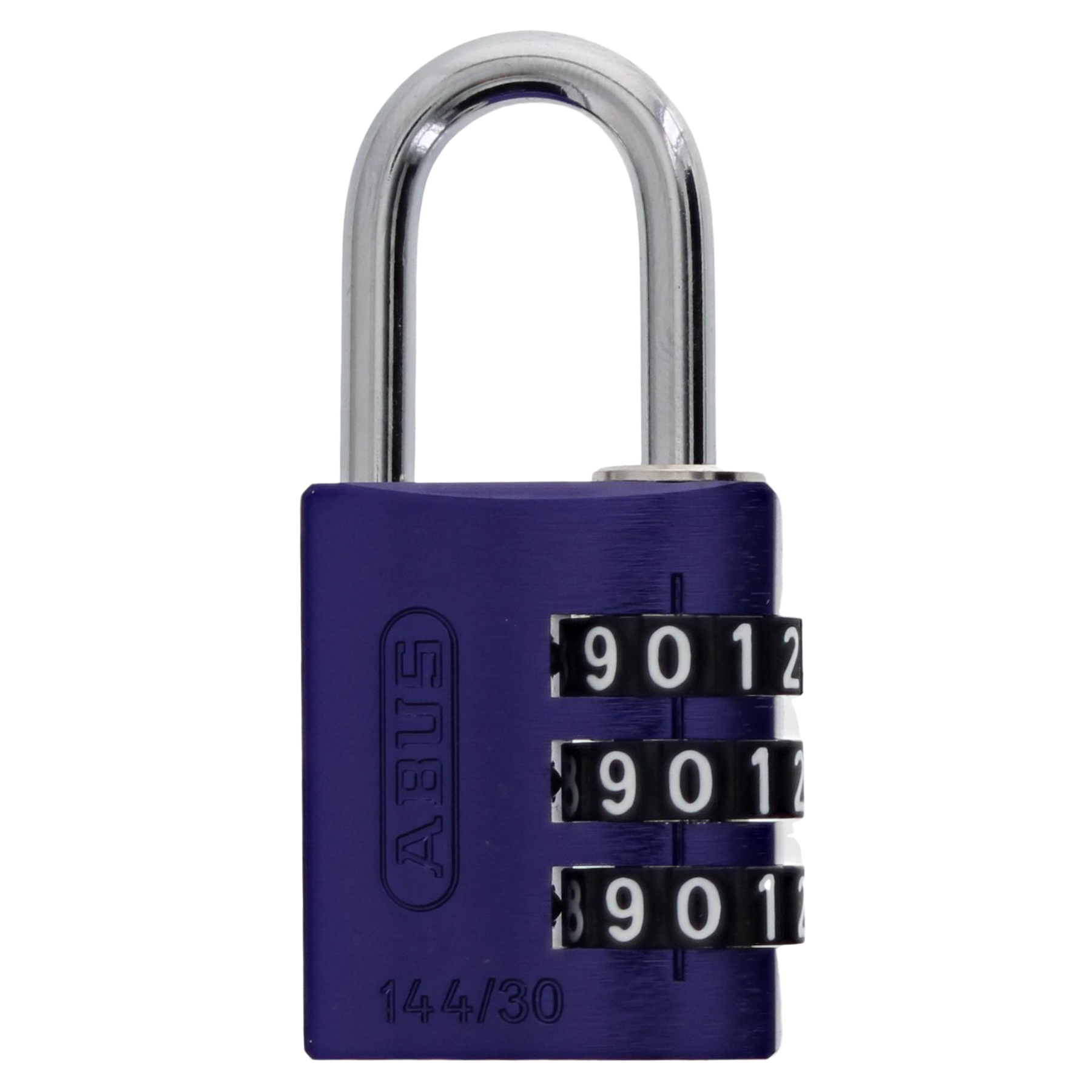 Abus Hangschloss 144/30 lila Lock-Tag, Sperren, Kombinationsschloss