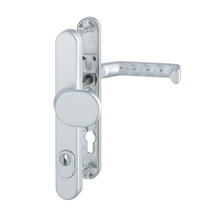 SCHUTZGARNITUR, Torlock, Türverriegelung, Türgriff, Riegel, Metall