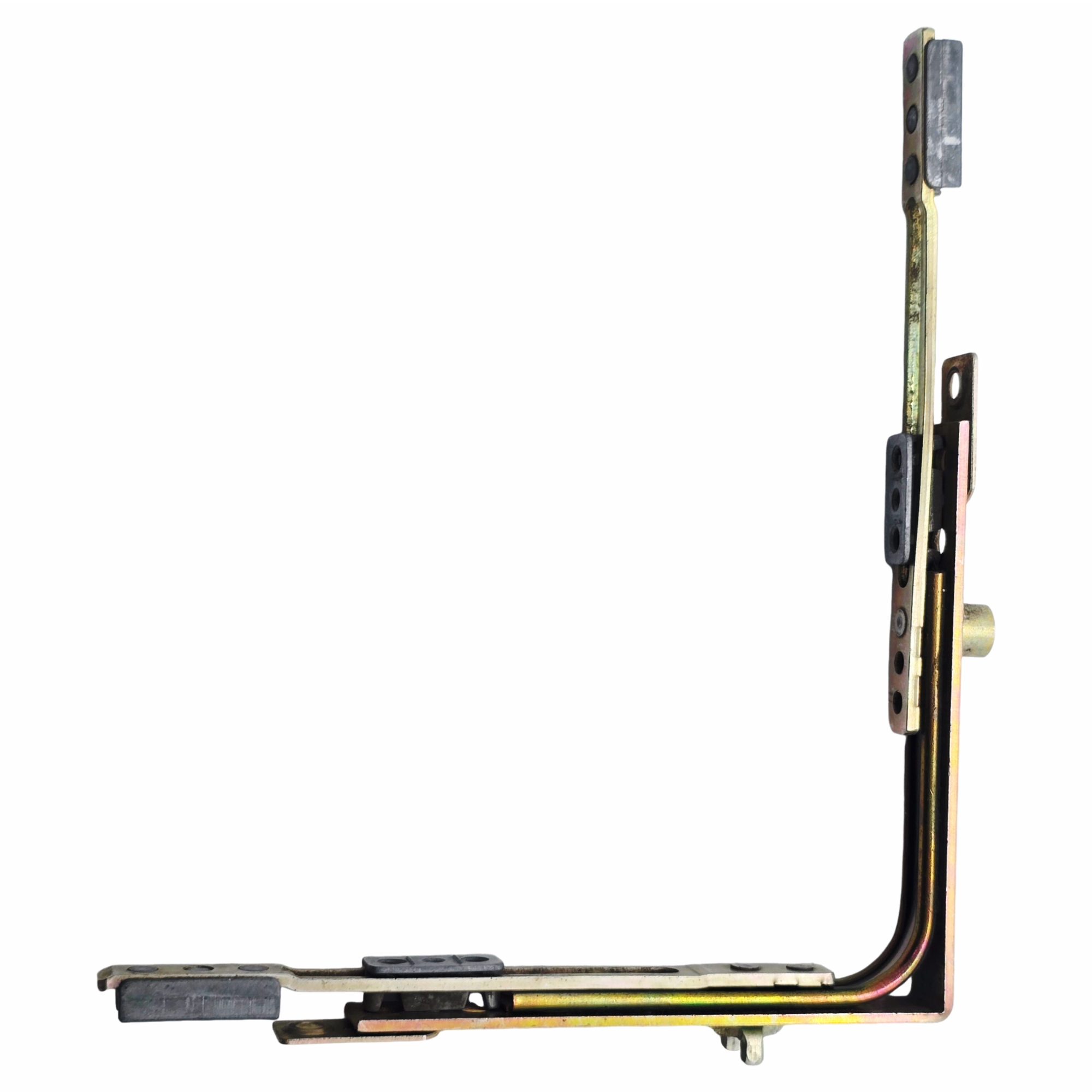 [BA] Selve Eckumlenkung 119 x 119 mm, mit Spaltlüftung,1 RZ, Scharnier, Metallbeschlag, Lagerung, L-förmiges Bauteil, Maschinenkomponente