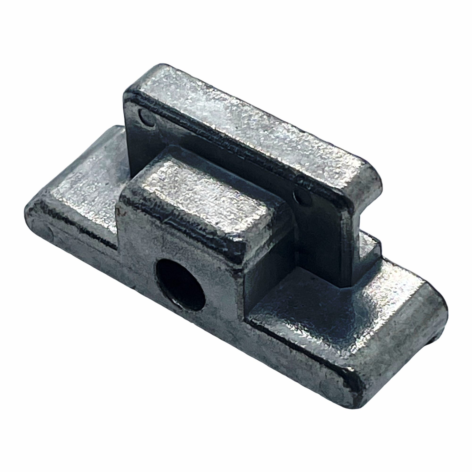 [BA] Hueck Hartmann Umbauuusatz c, metallteil, bearbeitet, silber, Nut, Loch