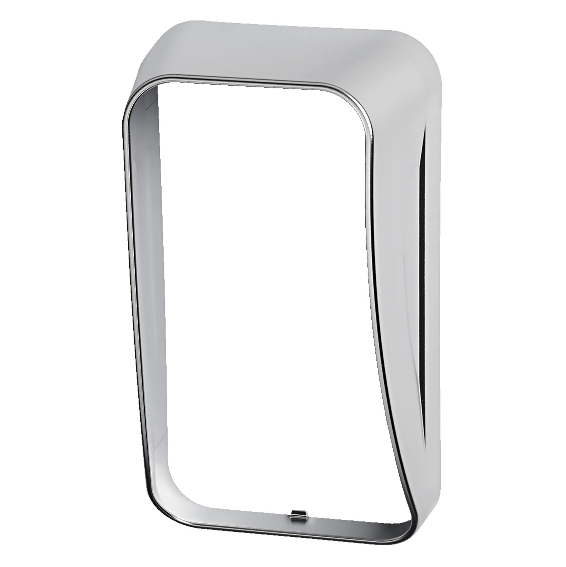 [DS] HomeTec Pro Sichtschutz Funk-Tastatur CSS3000 silber 73361, Rahmen, Chrom, Rechteckiger Rahmen, Spiegelkante, Metallisch