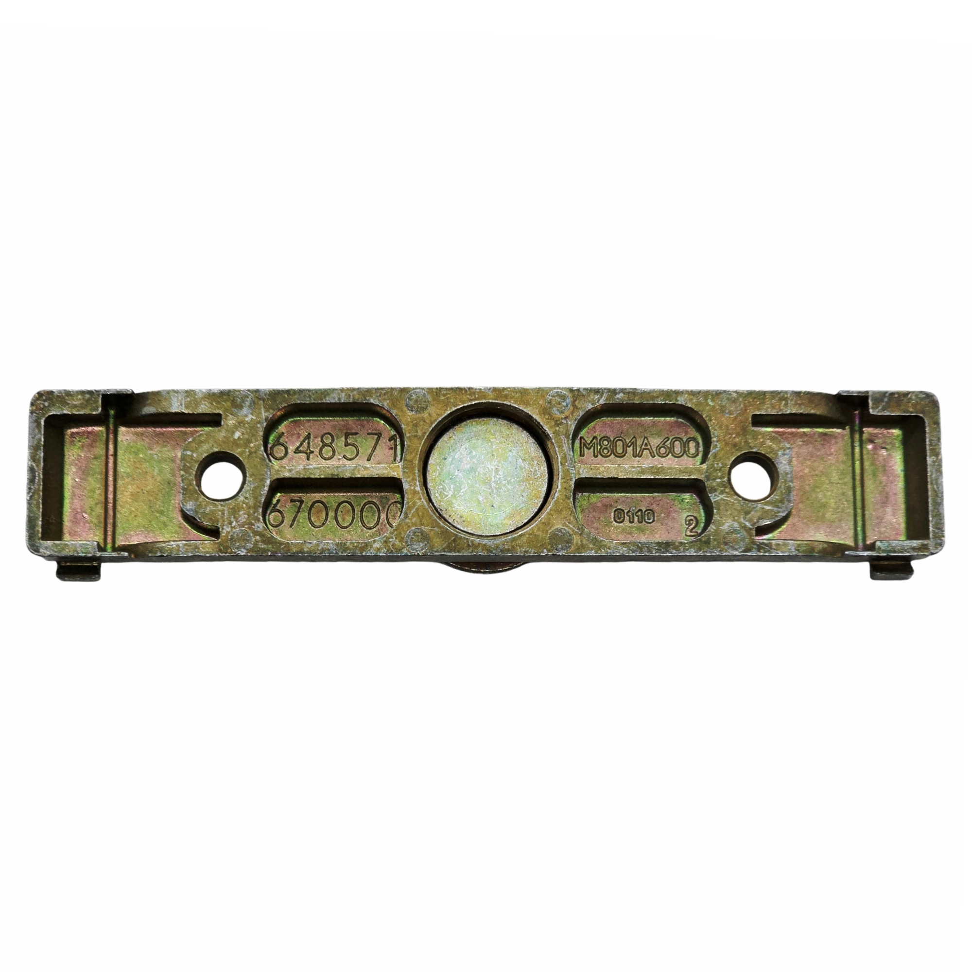 [BA] Roto Centro Falzauflauf für Rundbogen M801A60 230015, metallteil, blechteil, befestigung, industriekkomponente, austauschteil