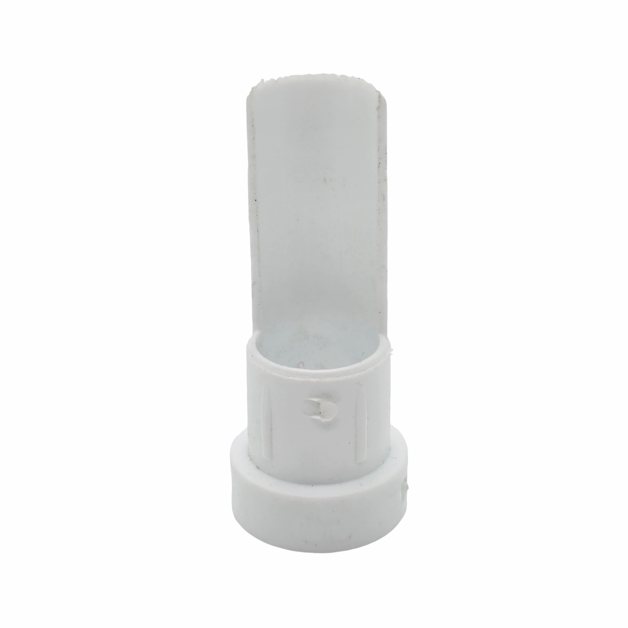 [BA] Meeth Wasserschlitzkappe Entwässerungskappe rund weiß, device, plastic, white, adapter, cap