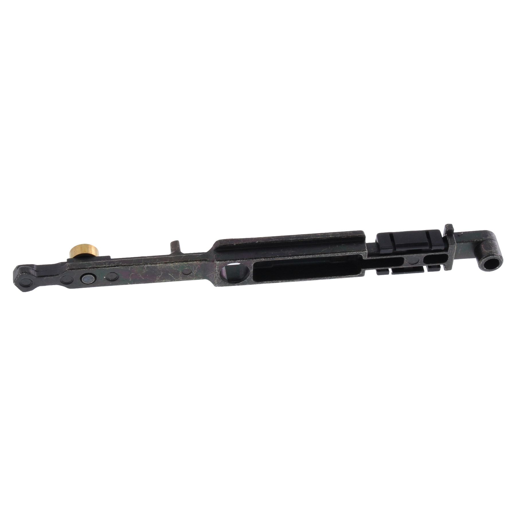Schüco Fingerriegel lang 253112 251453 253113, Mechanismus, Hebel, schwarz Kunststoff, Metallstift, Schlitz