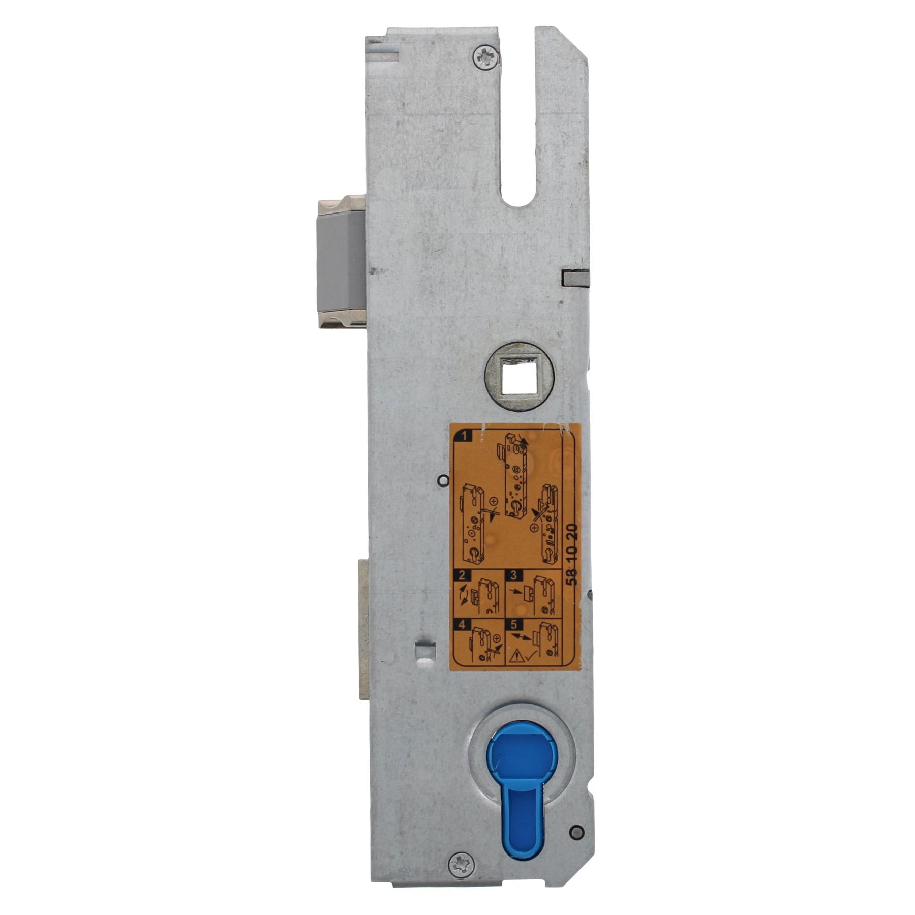 KFV Schlosskasten Reparaturschloss Hauptschloss für Mehrfachverriegelung 8 mm Nuss inkl. Popnieten 40 mm 92 mm, Computerausrüstung, Elektronik, Hardware