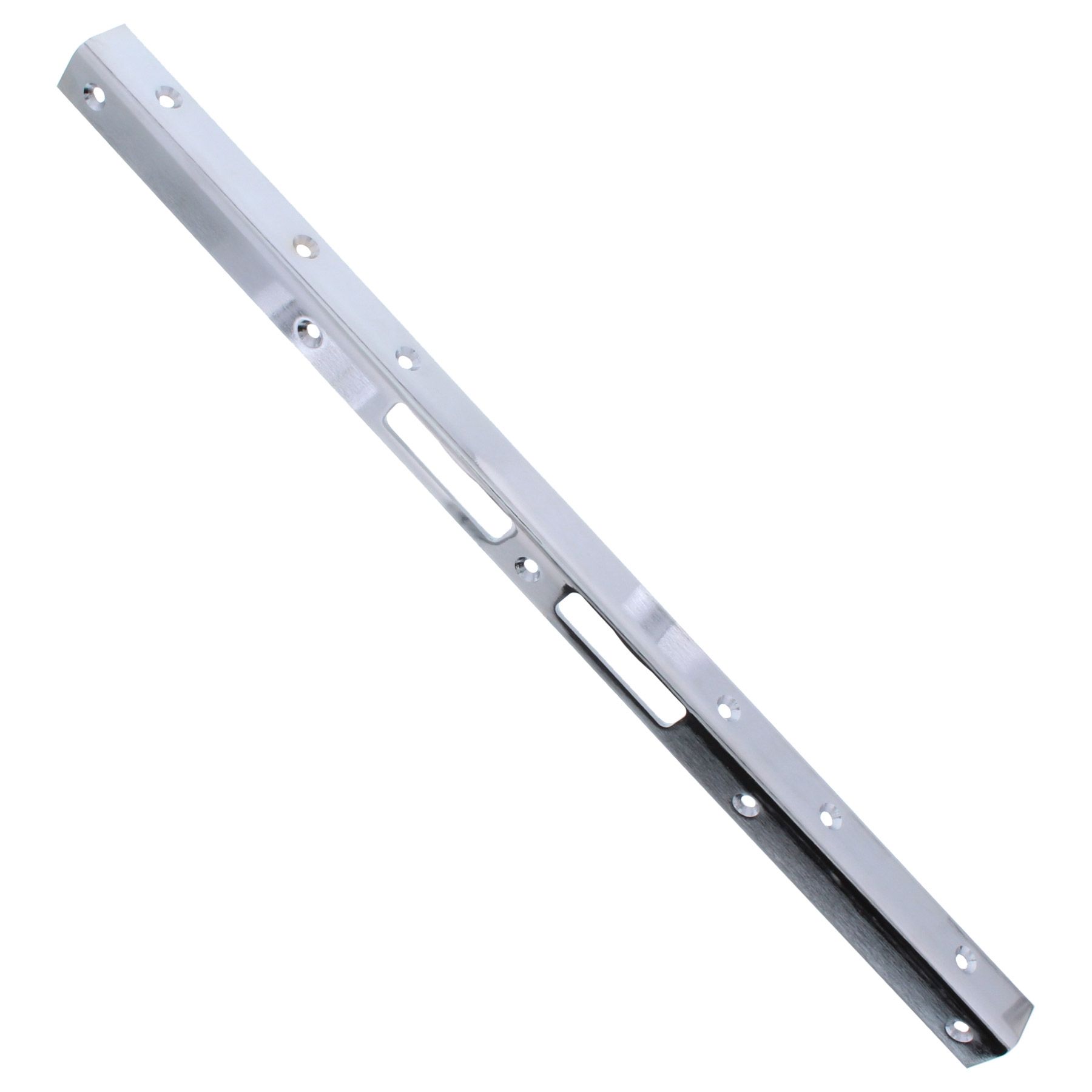ToniTec® Sicherheitswinkelschließblech 500 x 25 x 25 mm käntig verzinkt, Aluminium, Klinge, Rasiermesser, Waffe