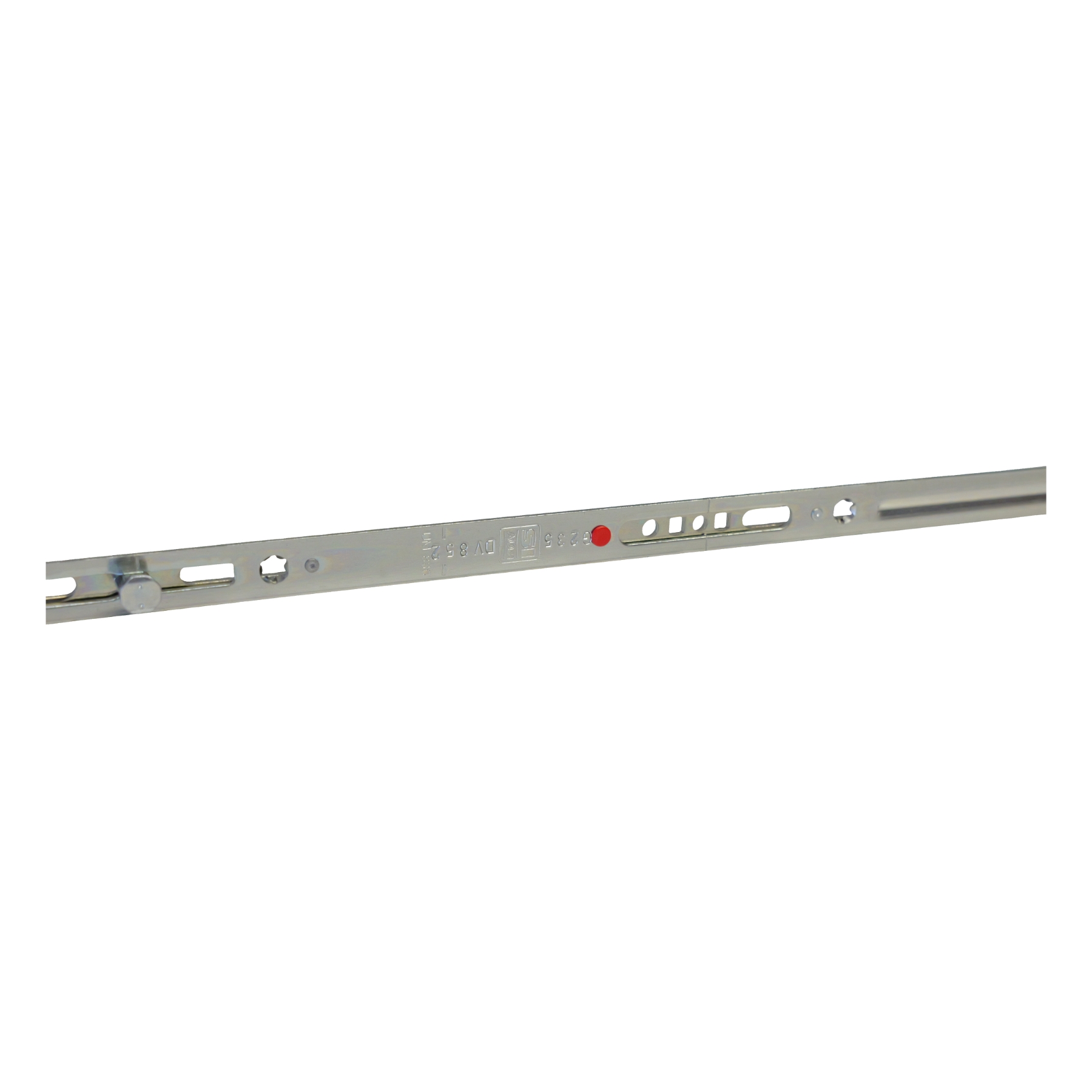 AUBI DV 852 Drehverschluß TS, Schienenprofil, Metallschiene, Laufbahn, Montageschiene, Bolzenlochschnitt