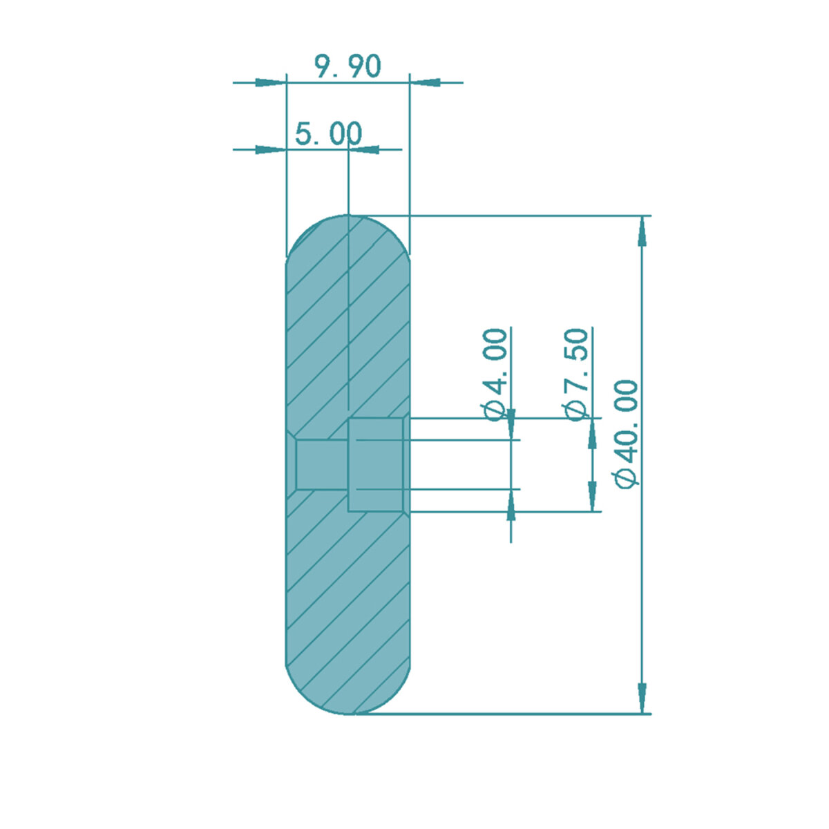 FEPS Tool Dichtungseinroller Sortimentsbox FE-BOX002 9 tlg. bestehend aus Handgriff FE-DE001 sowie 4 Rollen jeweils 2 Stück