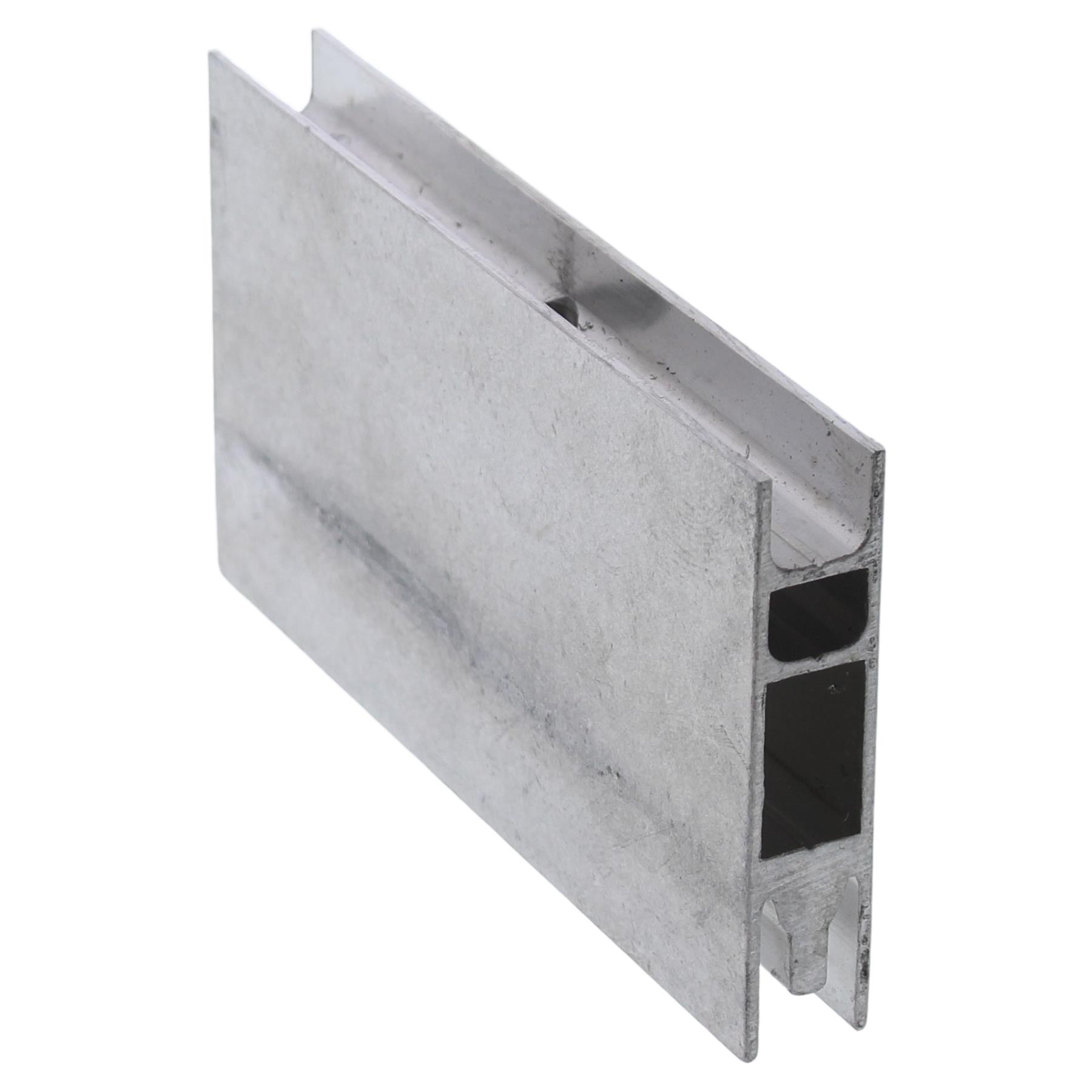 HUECK HARTMANN Klotzauflage 100 x 55 x 12,3 mm  538780, Aluminium, Briefkasten