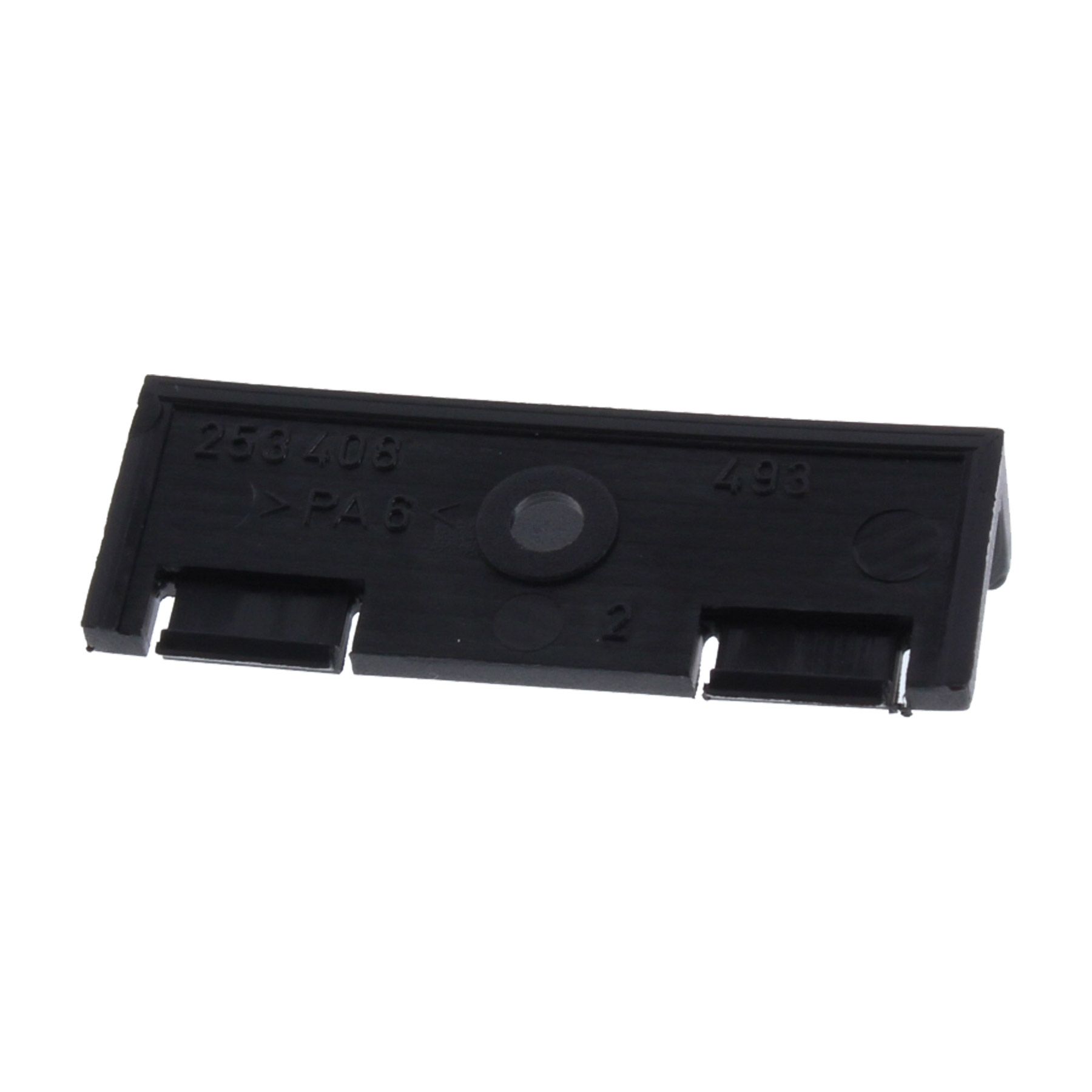 Schüco Gegenlager für Fehlbediensperre 253408 Corona CT 70 MD, Schuhclip, Schuhhalter, Kunststoff, Schwarz, Schnalle