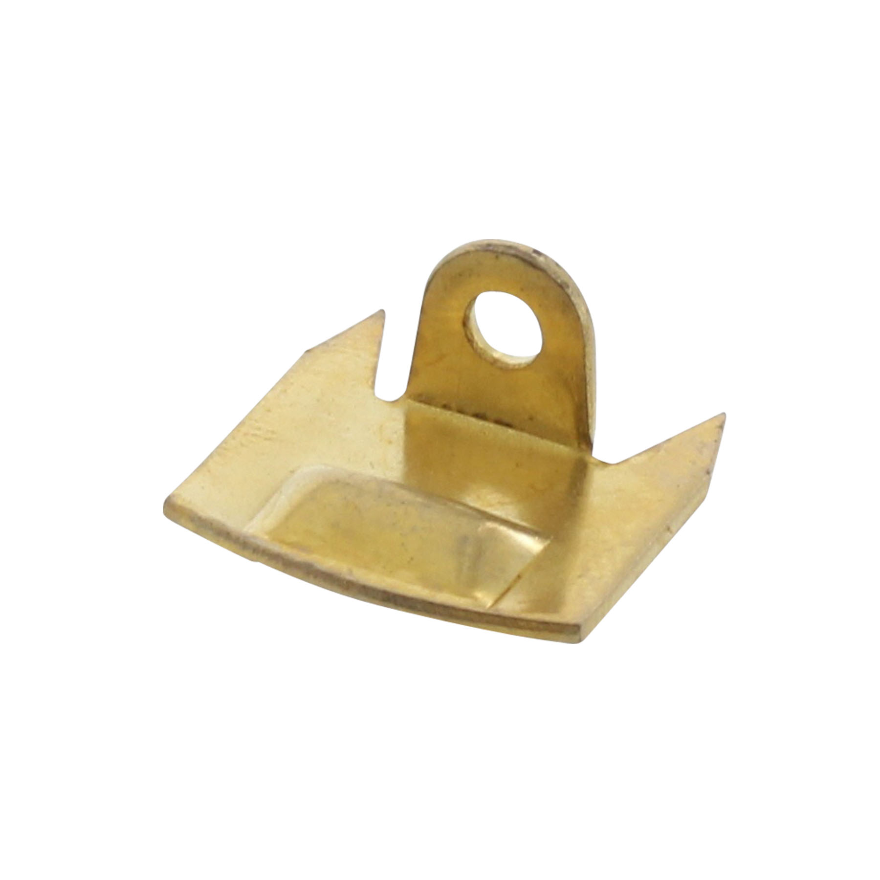 Anschlag für ToniTec® Möbelriegel vernickelt messing vermessingt