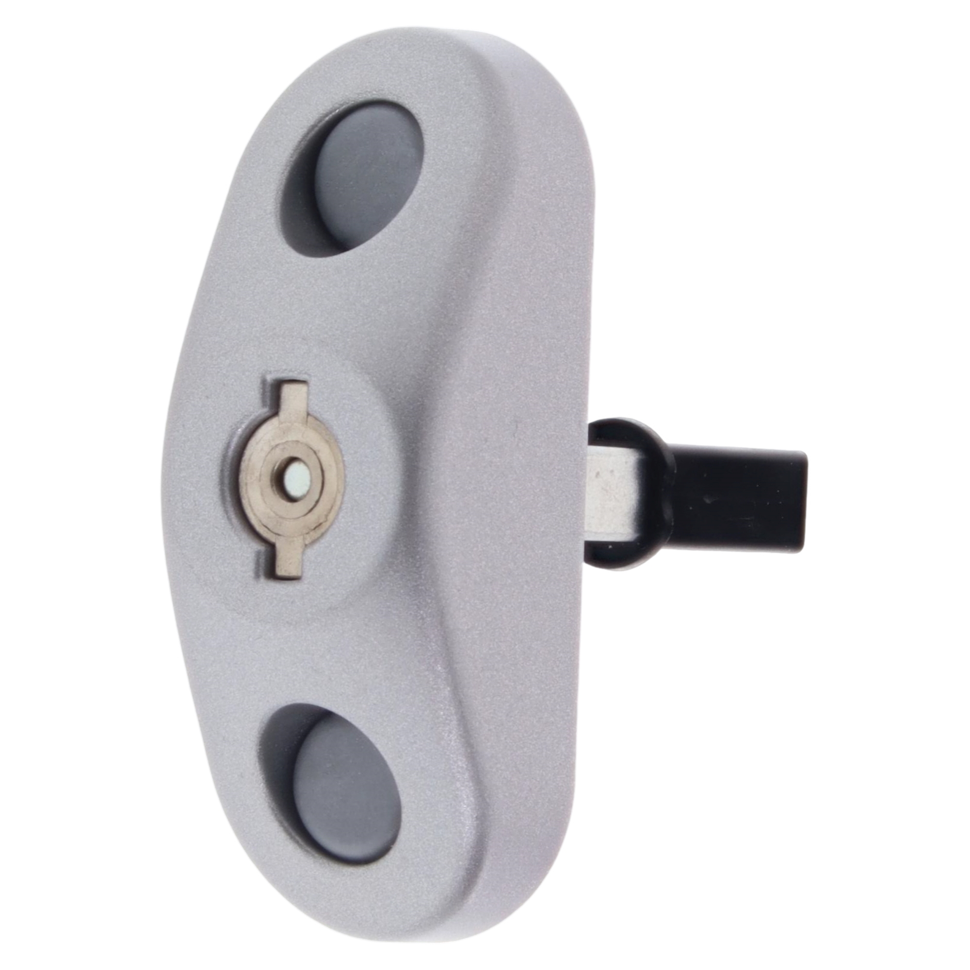 ToniTec Dornzwangsverschluss 43 mm mattgrau/silber, Fußpedal, Riegel, Schloss?, Montageplatte