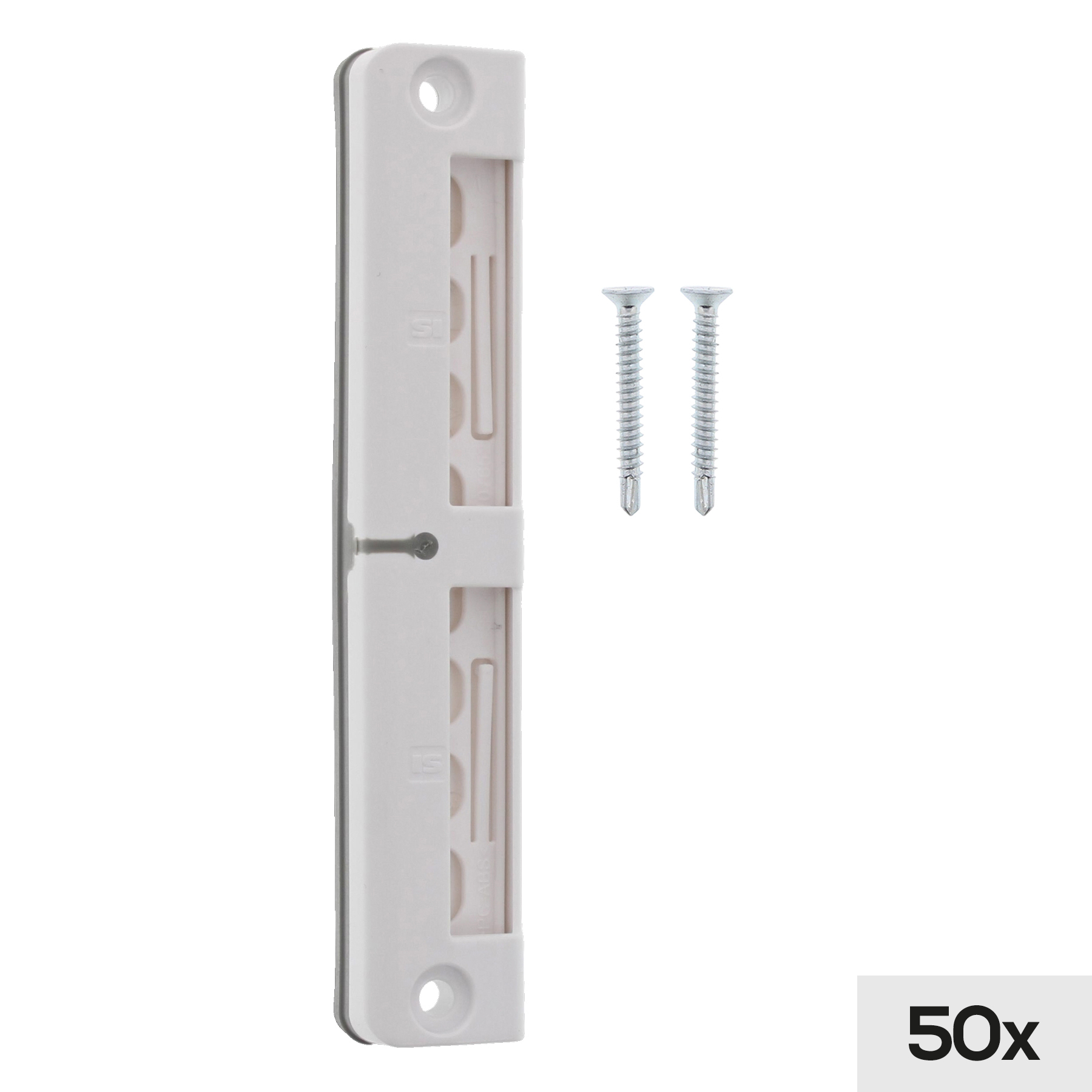 SIEGENIA Drehverschluss für AEROMAT mini weiß 50 Stück ohne Drehverschluss ohne ToniTec® Schraubenset, Maschine, Schraube, Elektronik, Handy, Telefon