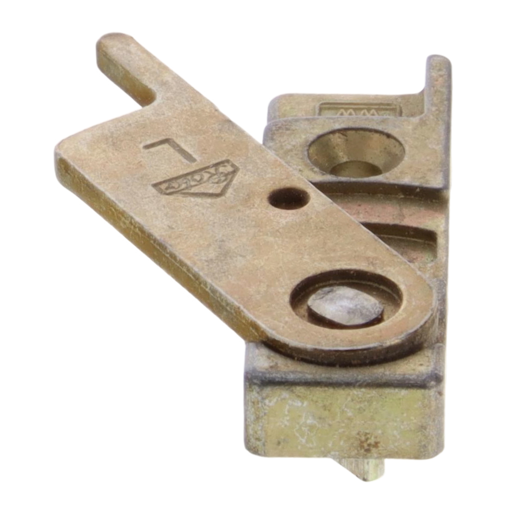 Weidtmann Flügelheber F50J links gvz., drahtlos, Sicherung, Steckverbinder, Messing, Metallteil