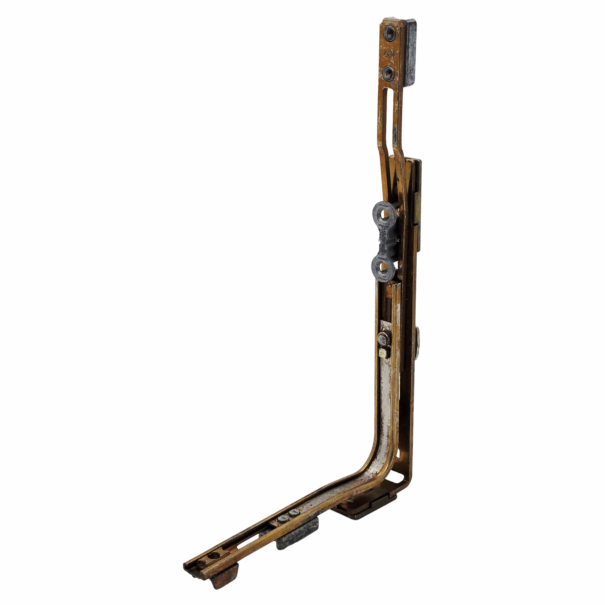 [BA] Roto Centro 101 Sicherheits-Sondereckumlenkung Anschlusslänge 135/135, baugruppe, Metall, mechanisch, verrostet, L-führung