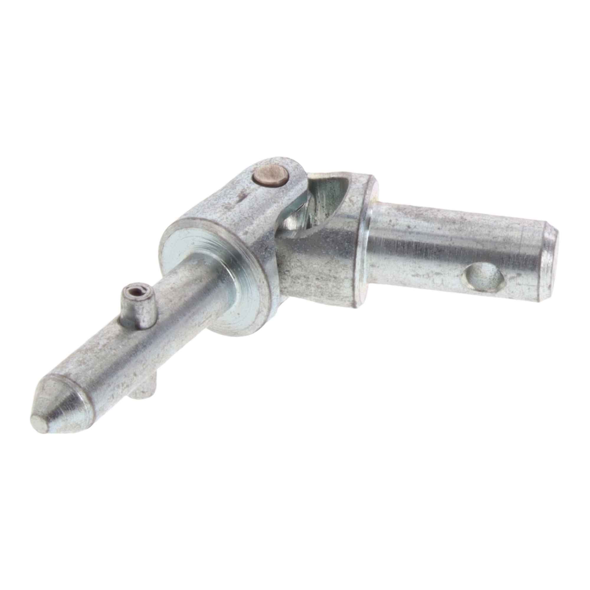 HAUTAU Kreuzgelenk 8/10 mit Stift glanzverzinkt ( ohne Spiralspannstift ) Nr. 108347, Klemmstange, Schmiernippel, Metallteil, Zahnradhalter, Wechselwerkzeug