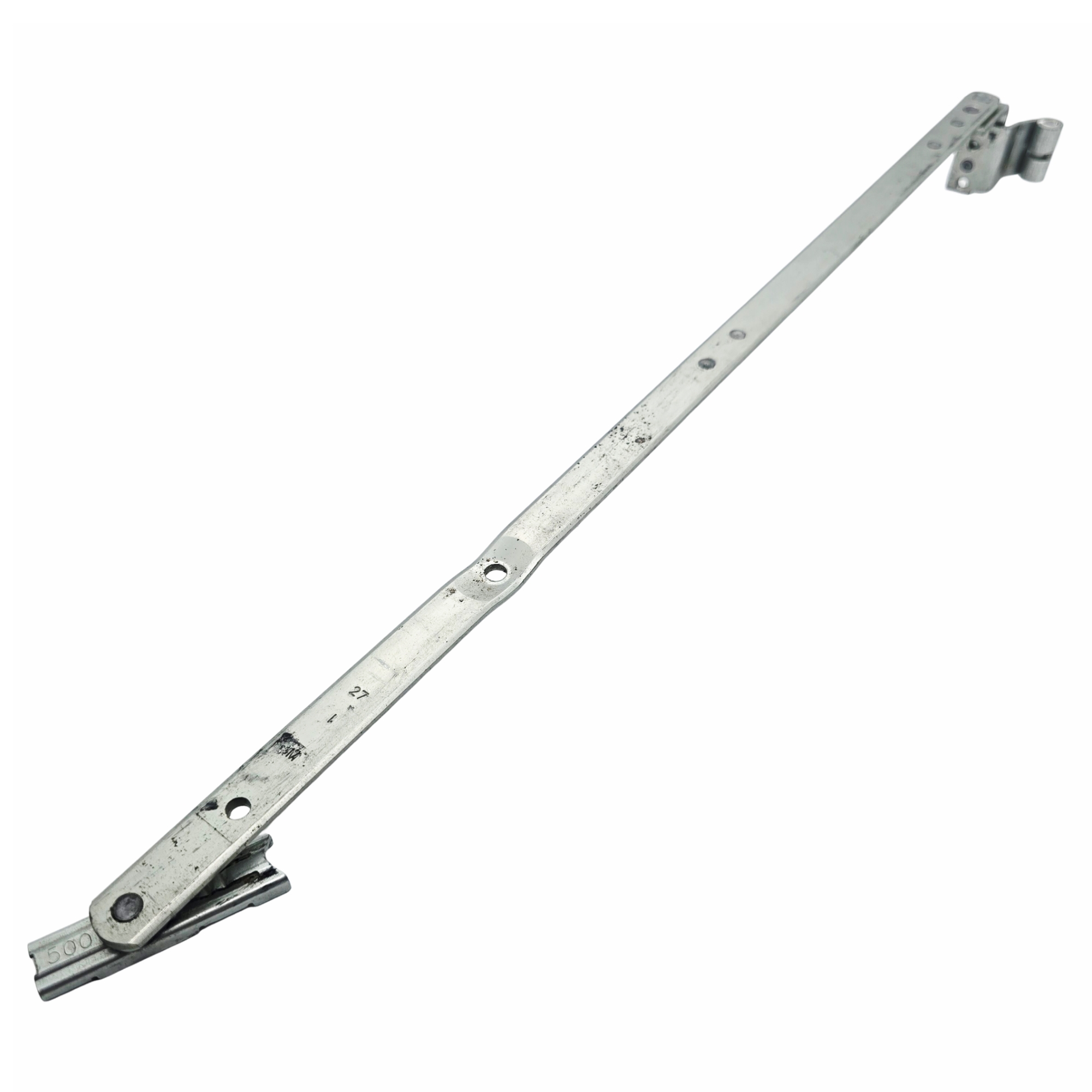 [BA] Roto Axerarm E5 12/18-13 rechts Gr. 500 FFB 801-1400 mm Art.Nr. 262377, Halterung, Befestigung, Metallstab, Scharnier, Klemmverschluss